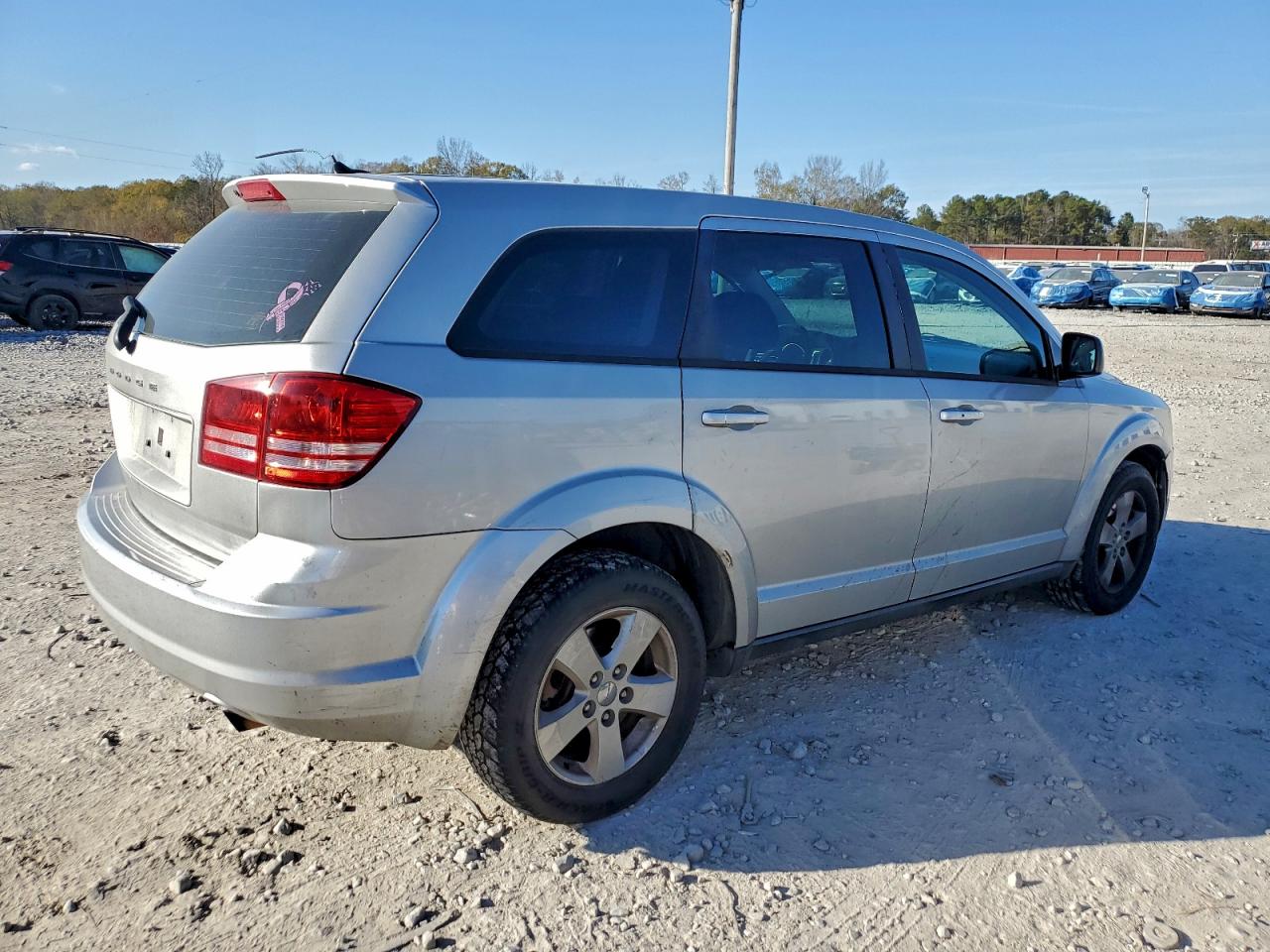 2013 Dodge Journey Se Silver vin: 3C4PDCAB5DT547603
