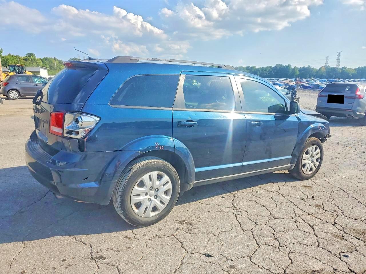 2013 Dodge Journey Se Blue vin: 3C4PDCAB5DT728975