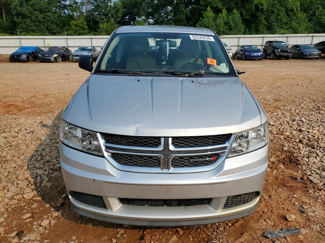 2014 Dodge Journey Se Silver vin: 3C4PDCAB5ET100898