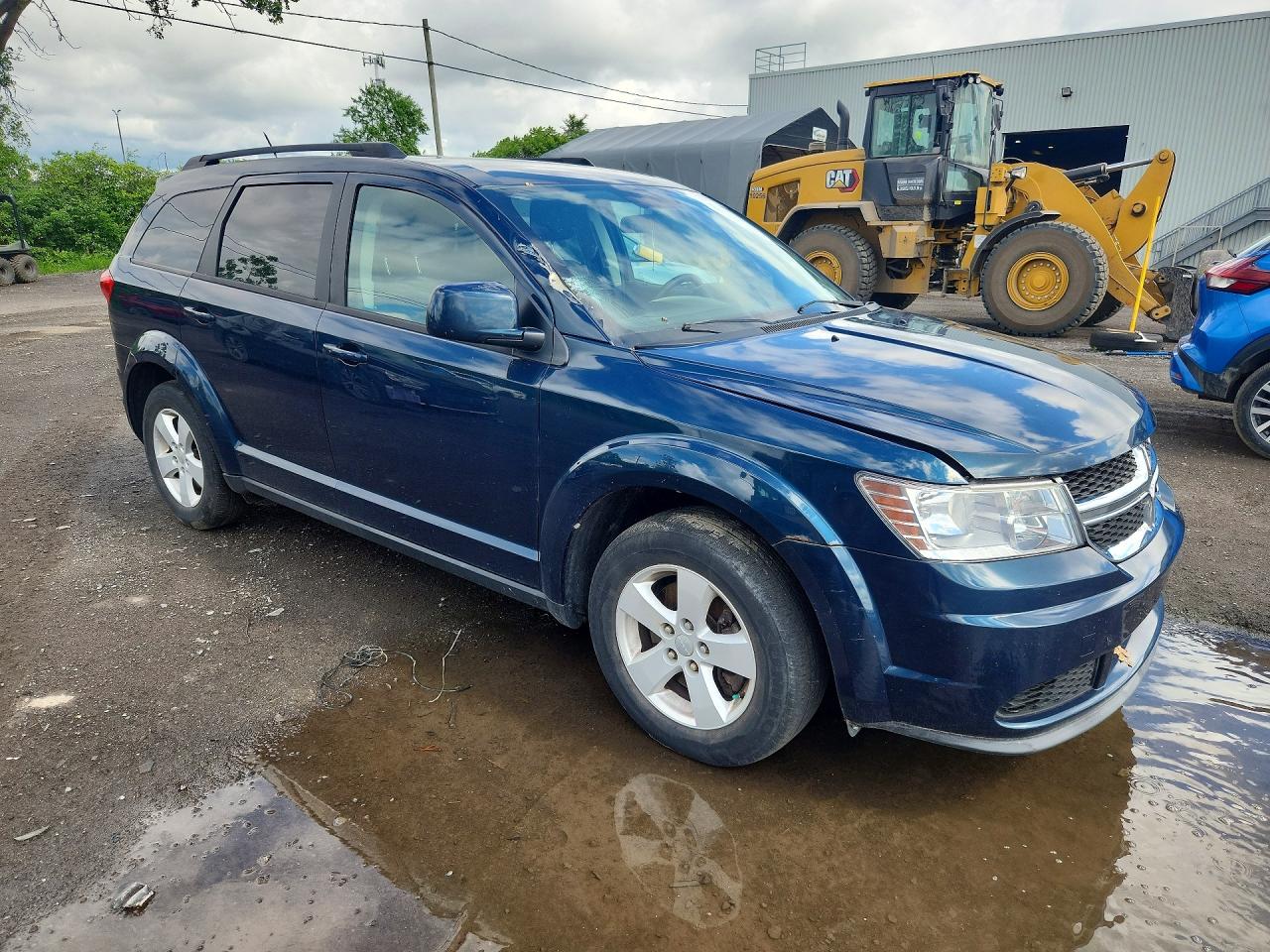 2014 Dodge Journey Se Blue vin: 3C4PDCAB5ET106152