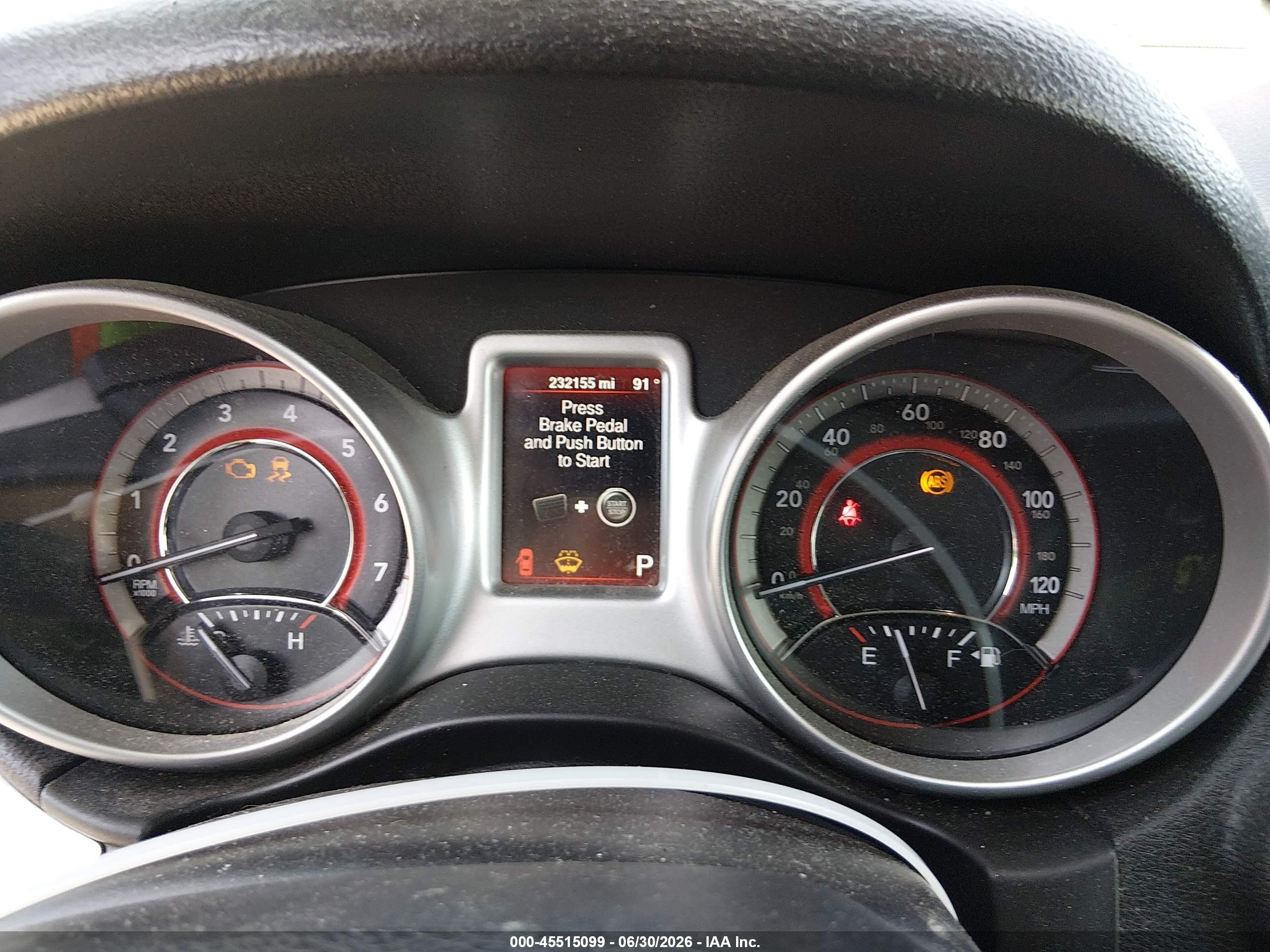 2014 Dodge Journey Se Red vin: 3C4PDCAB5ET184169