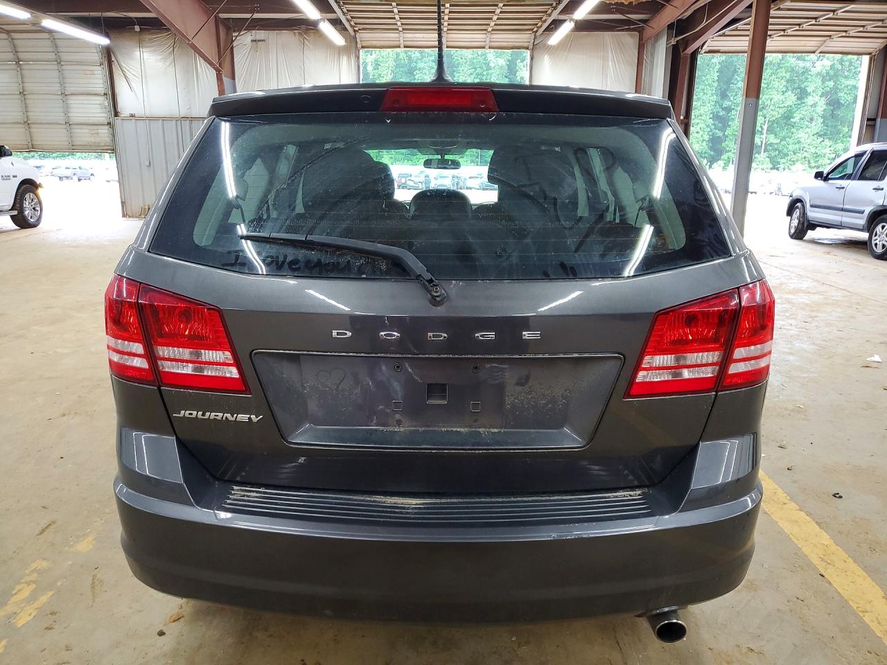 2015 Dodge Journey Se Gray vin: 3C4PDCAB5FT505788
