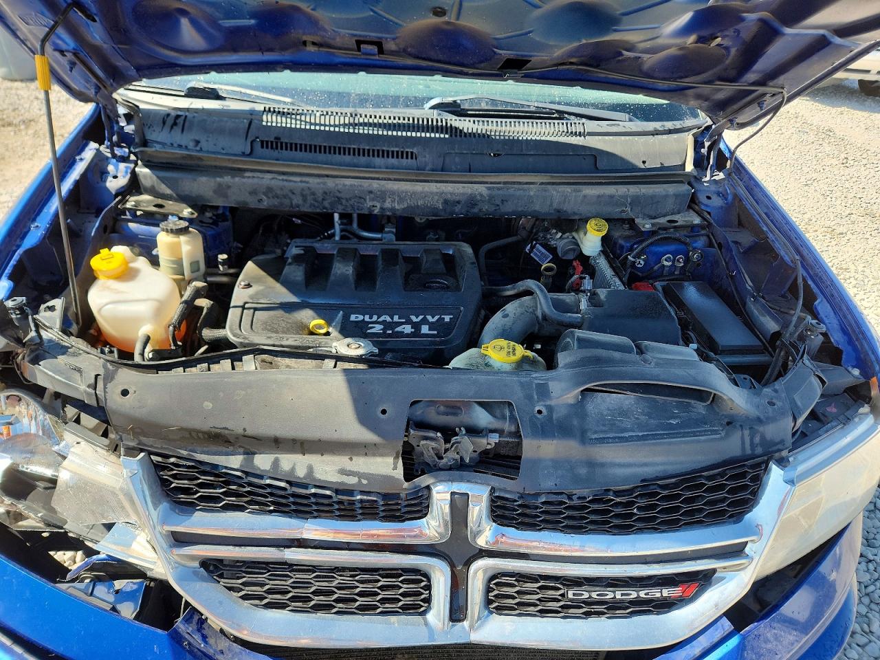2015 Dodge Journey Se Blue vin: 3C4PDCAB5FT530058