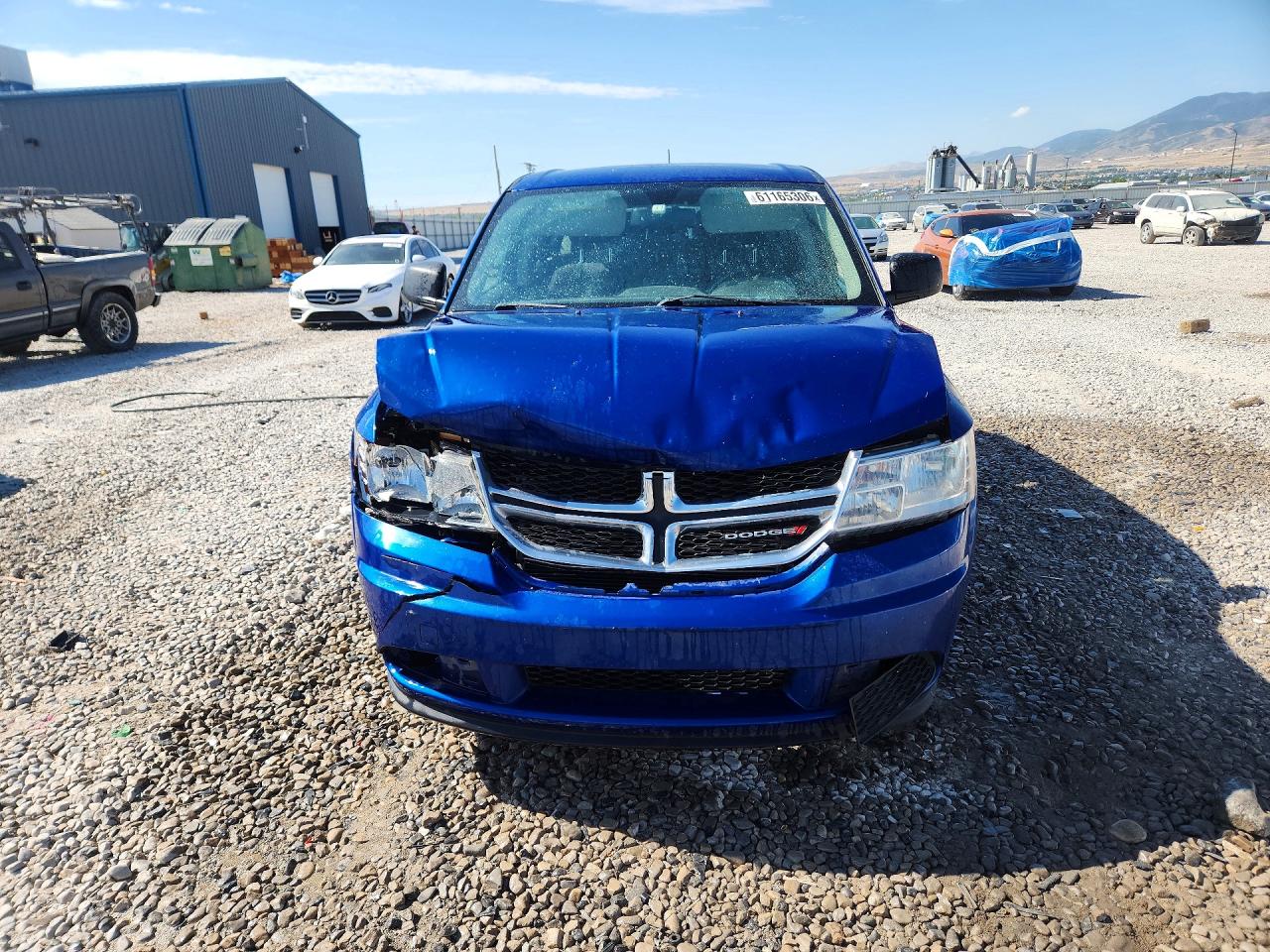 2015 Dodge Journey Se Blue vin: 3C4PDCAB5FT530058