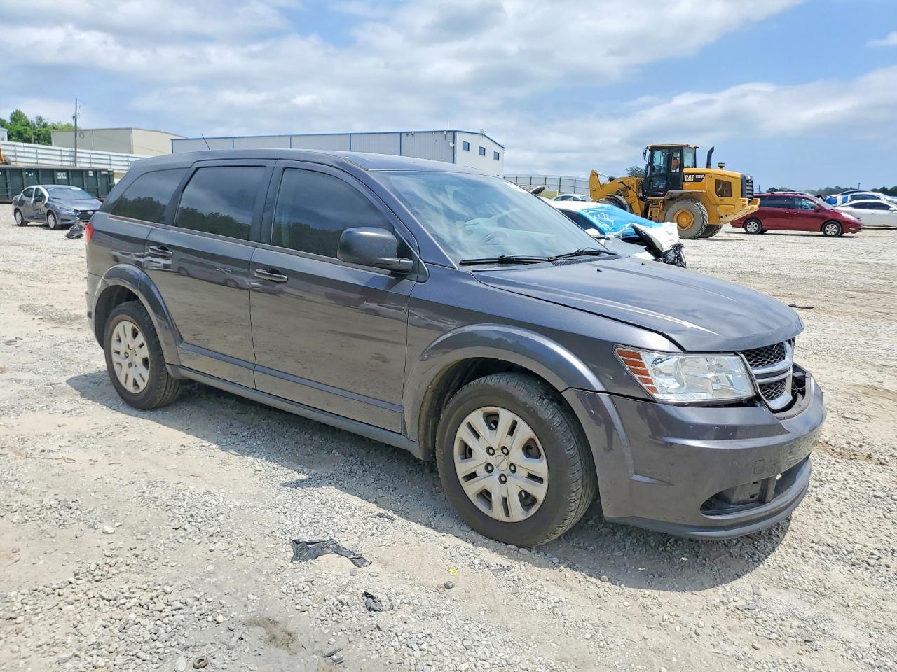 2015 Dodge Journey Se Gray vin: 3C4PDCAB5FT540220