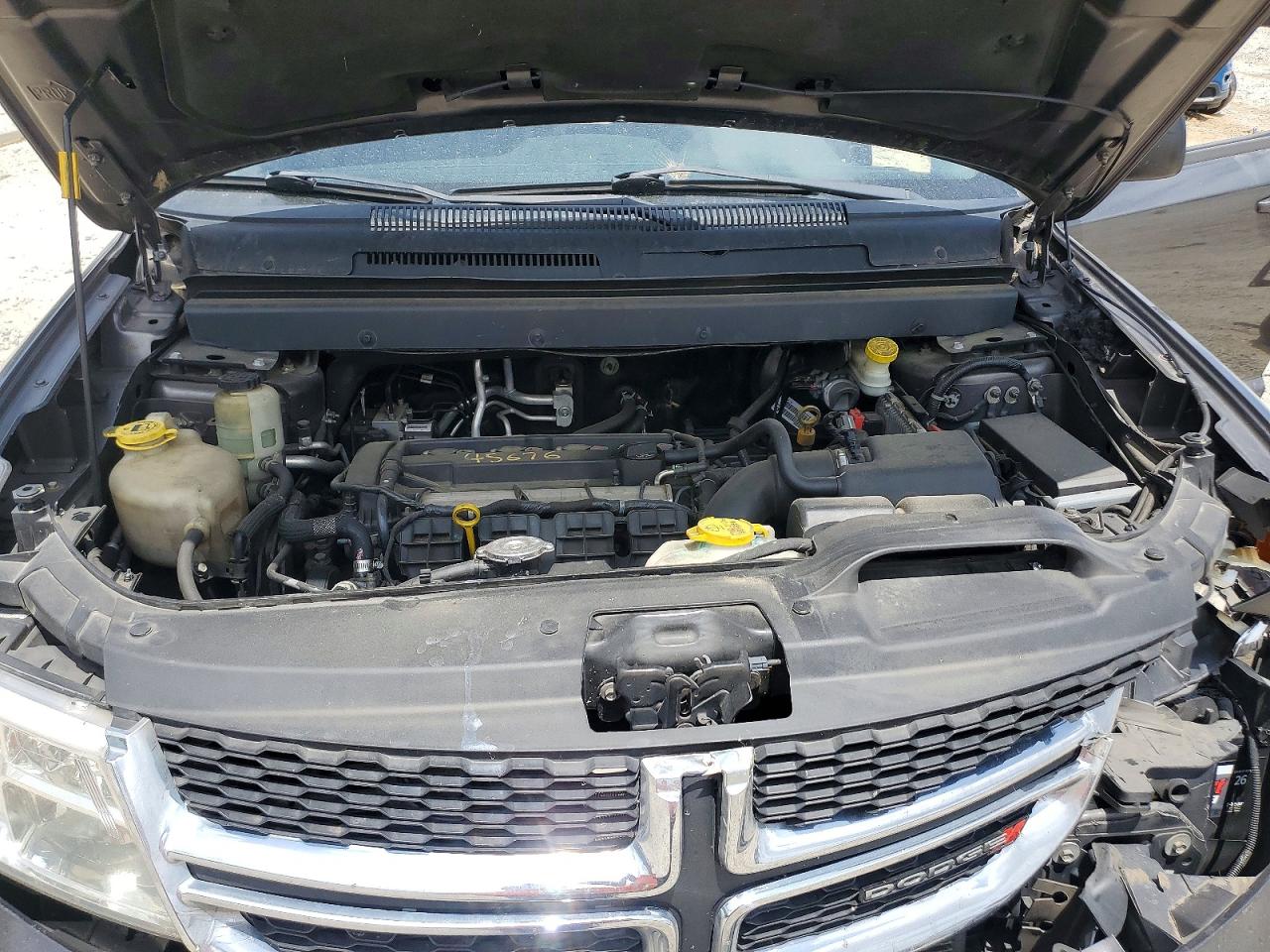 2015 Dodge Journey Se Gray vin: 3C4PDCAB5FT540220