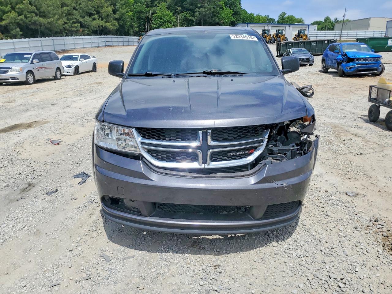 2015 Dodge Journey Se Gray vin: 3C4PDCAB5FT540220