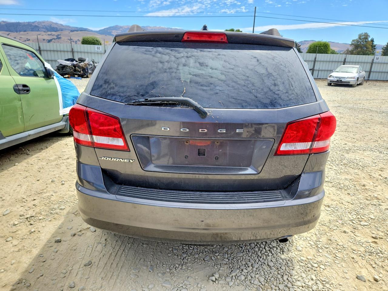 2015 Dodge Journey Se Gray vin: 3C4PDCAB5FT580510