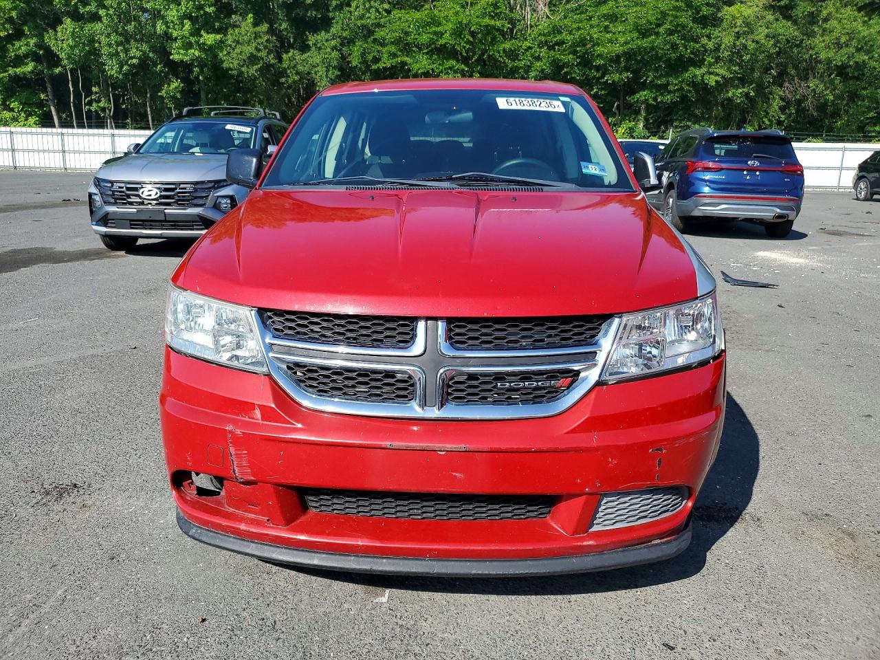 2015 Dodge Journey Se Red vin: 3C4PDCAB5FT637935