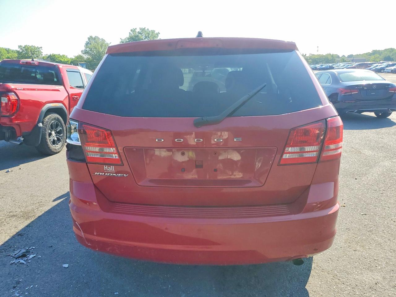 2015 Dodge Journey Se Red vin: 3C4PDCAB5FT637935