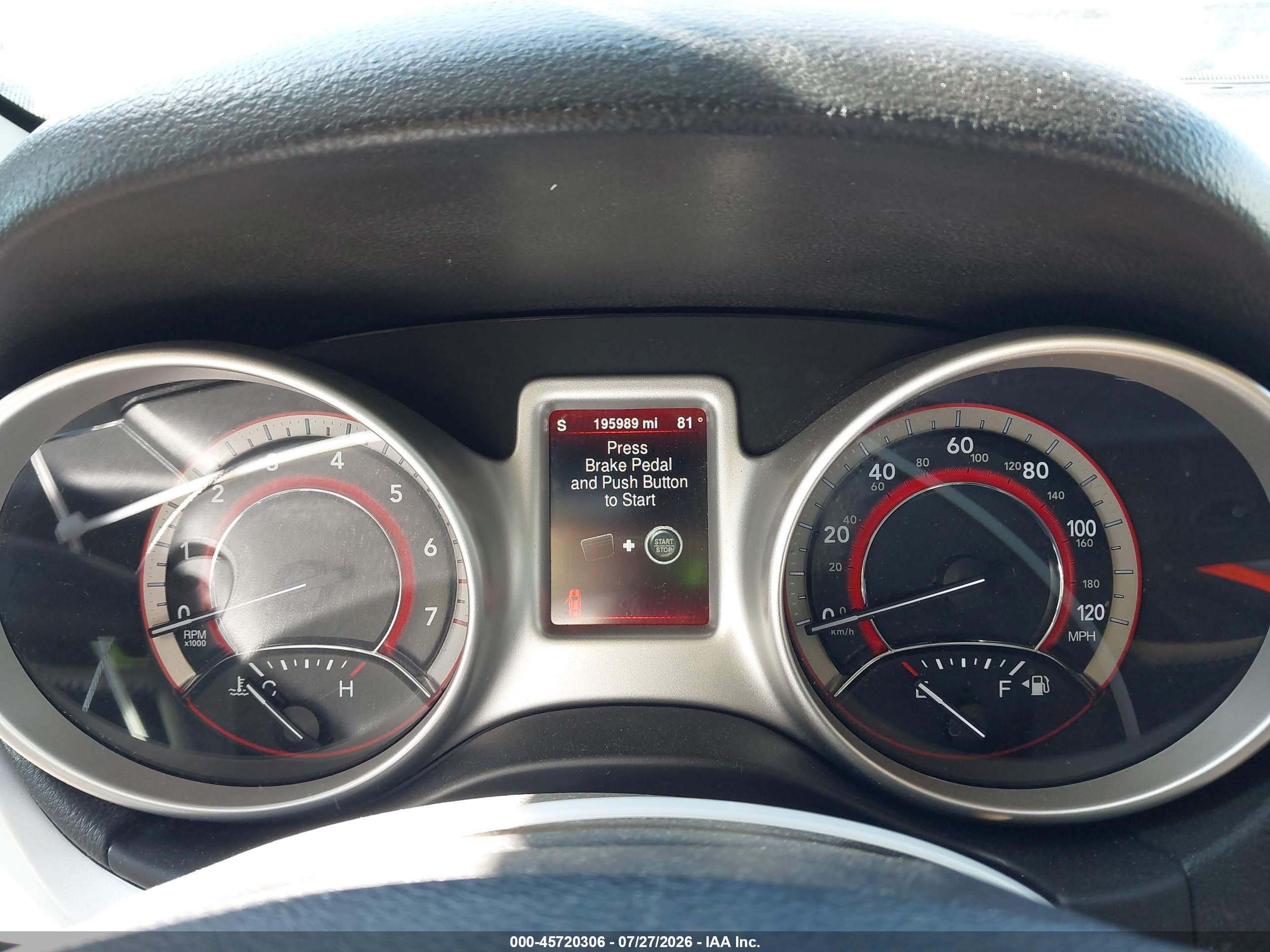 2015 Dodge Journey Se White vin: 3C4PDCAB5FT650393