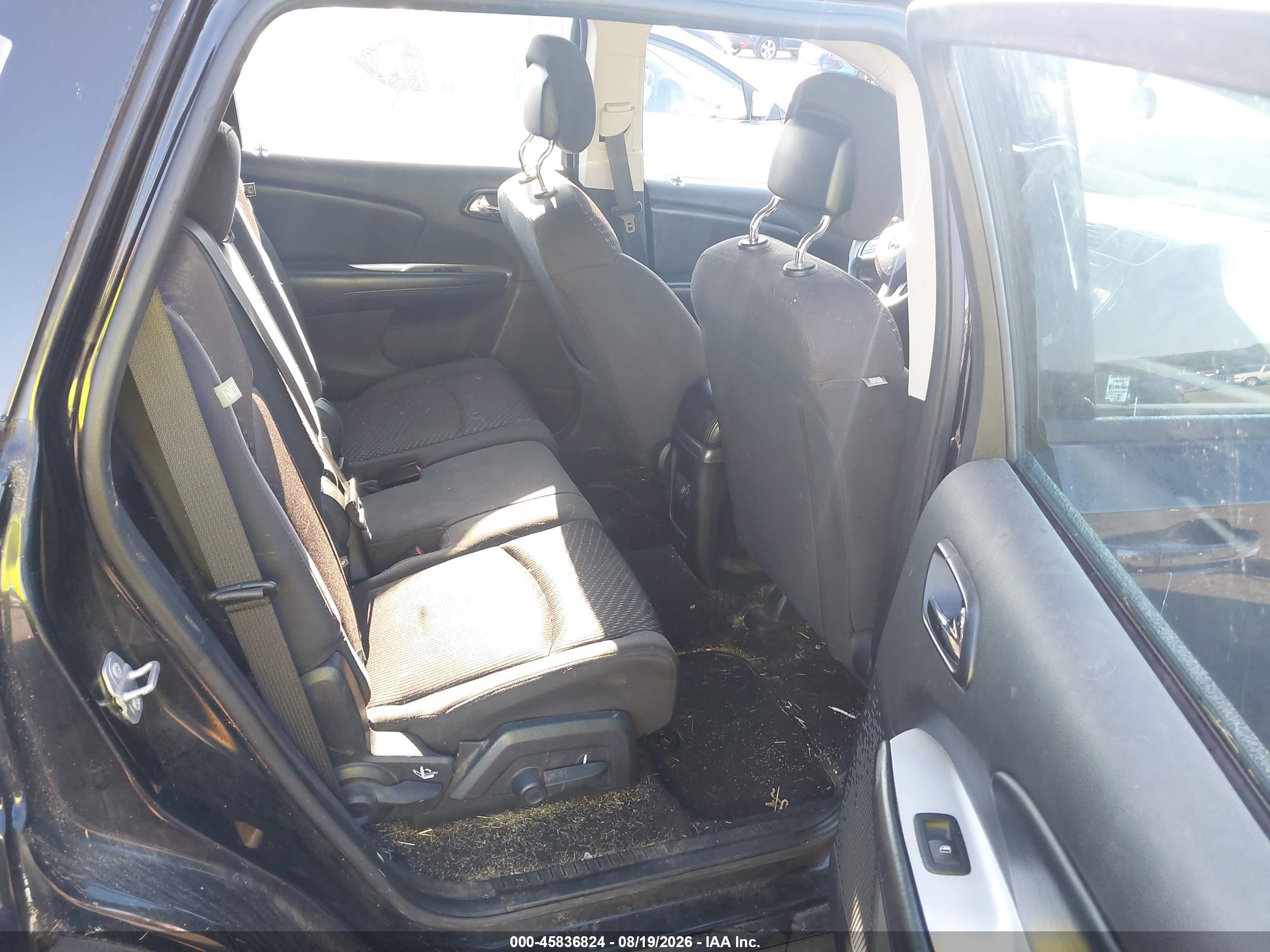 2015 Dodge Journey American Value Pkg Черный vin: 3C4PDCAB5FT654637