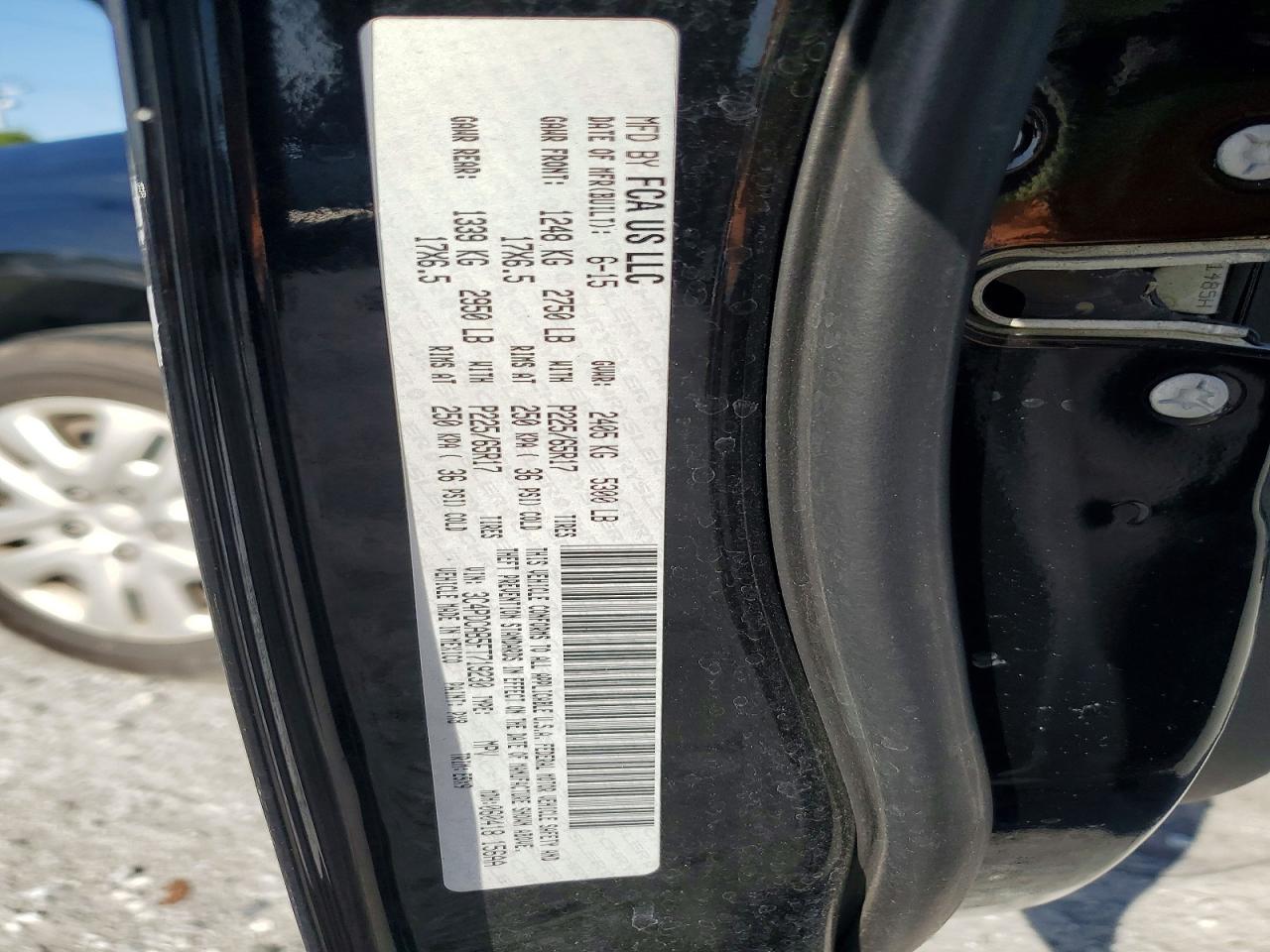 2015 Dodge Journey Se Black vin: 3C4PDCAB5FT719230