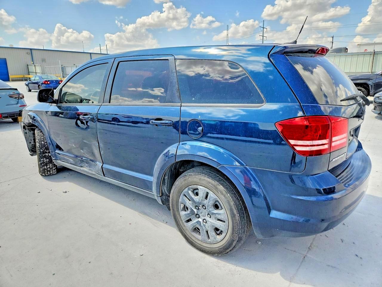 2015 Dodge Journey Se Blue vin: 3C4PDCAB5FT720474