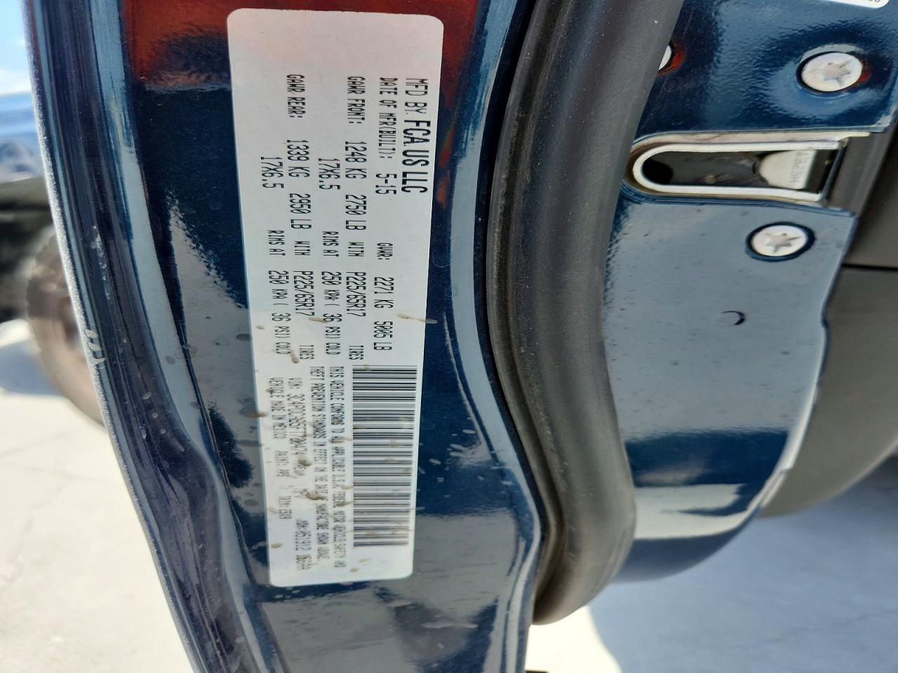 2015 Dodge Journey Se Blue vin: 3C4PDCAB5FT720474