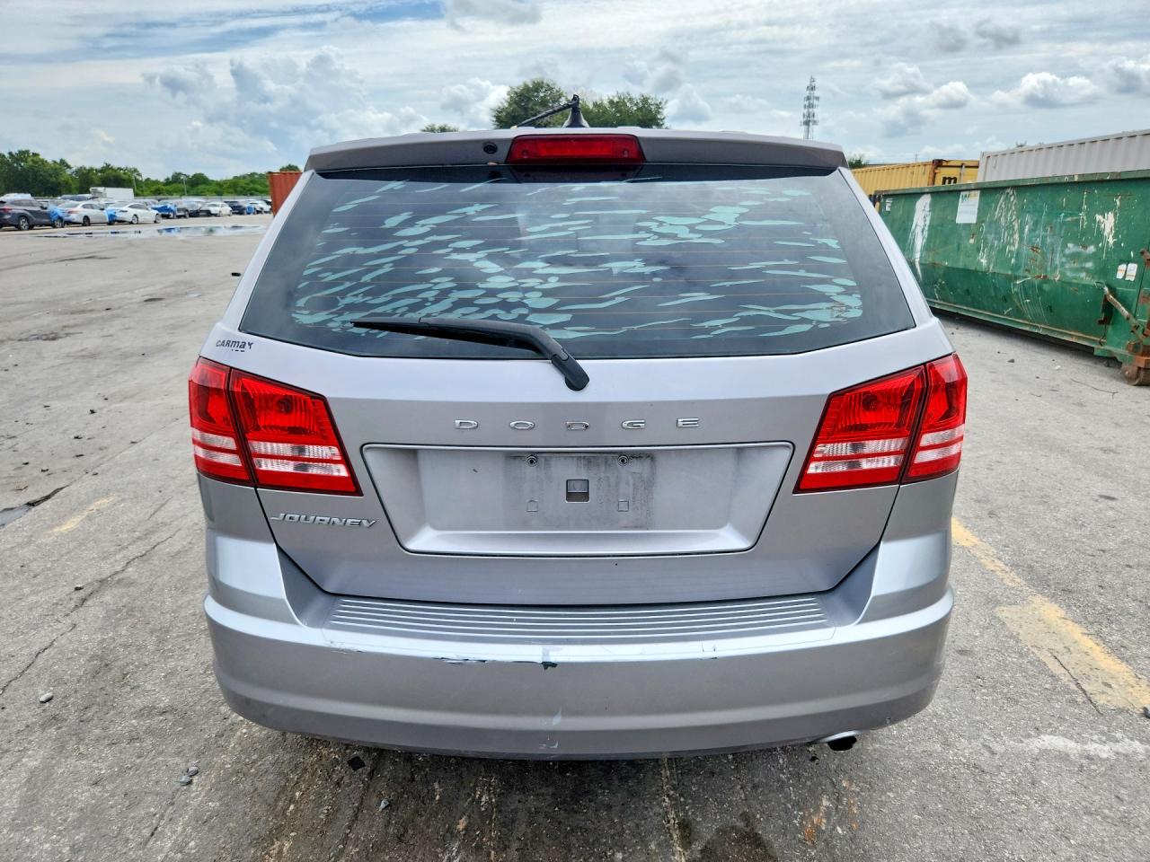 2015 Dodge Journey Se Silver vin: 3C4PDCAB5FT747108