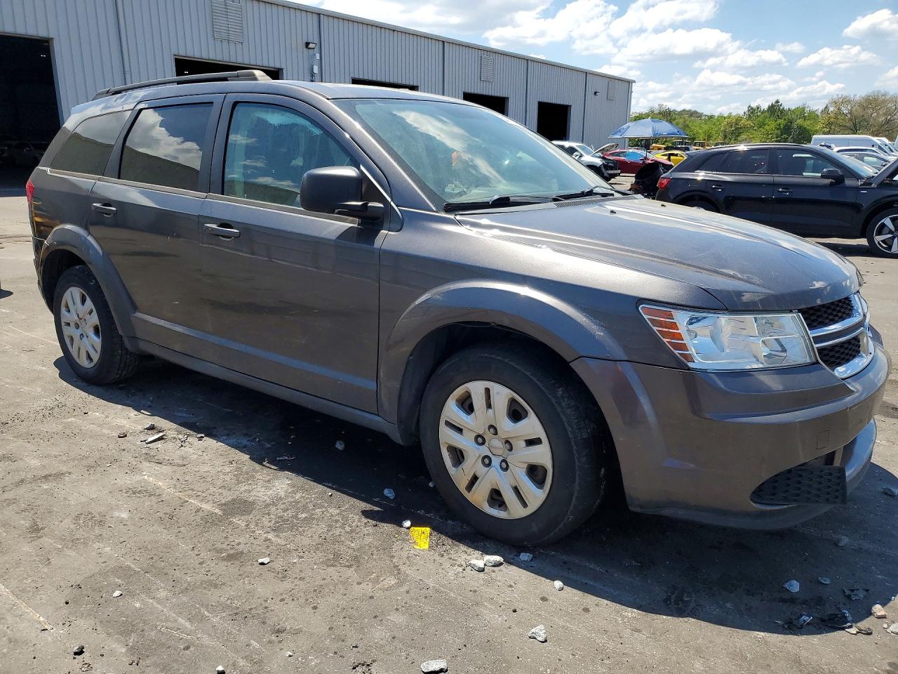 2016 Dodge Journey Se Gray vin: 3C4PDCAB5GT241036