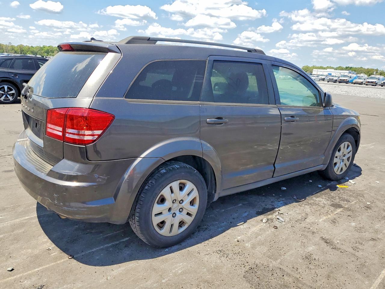 2016 Dodge Journey Se Gray vin: 3C4PDCAB5GT241036