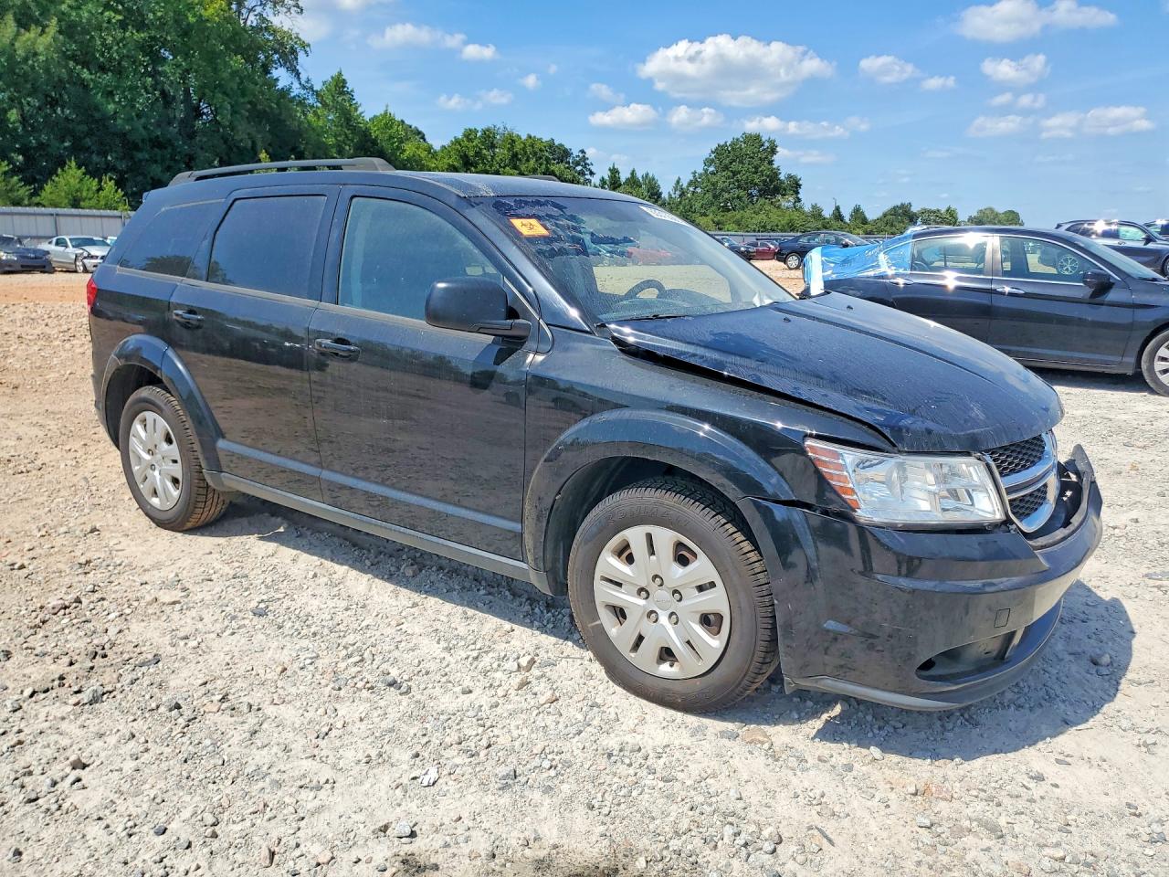 2017 Dodge Journey Se Black vin: 3C4PDCAB5HT505034