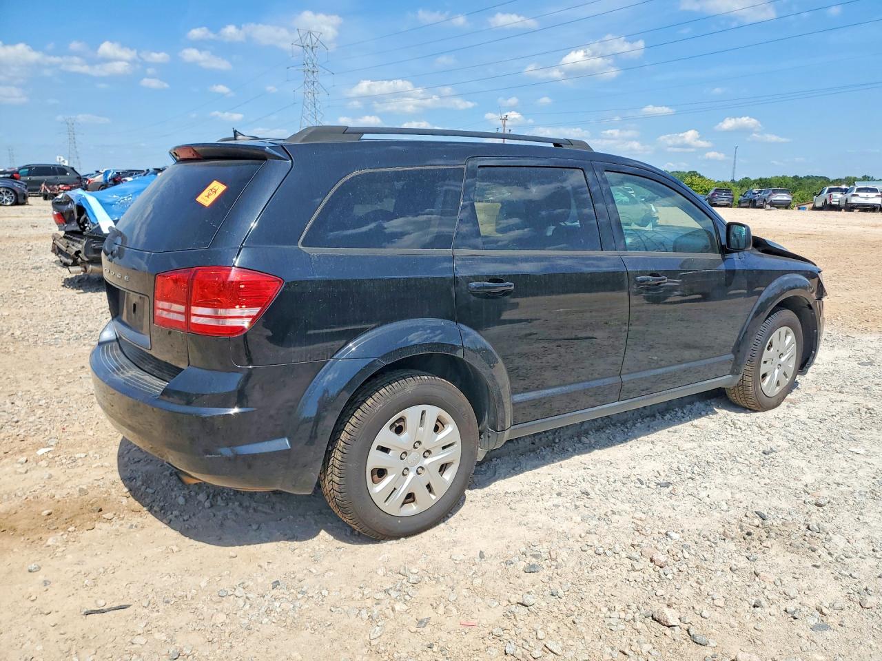 2017 Dodge Journey Se Black vin: 3C4PDCAB5HT505034
