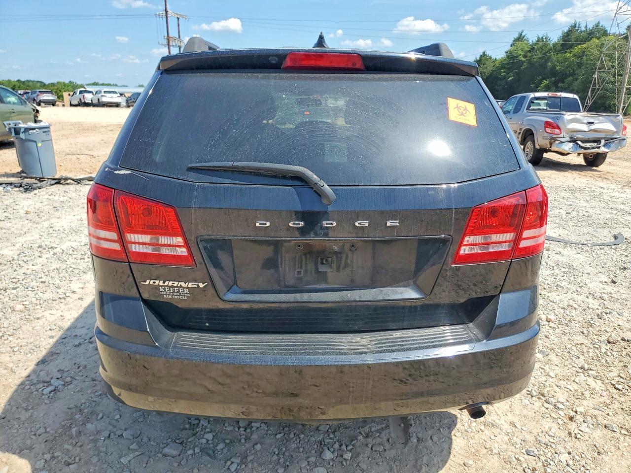 2017 Dodge Journey Se Black vin: 3C4PDCAB5HT505034