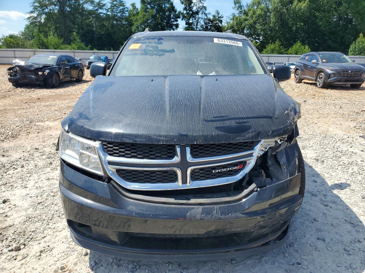 2017 Dodge Journey Se Black vin: 3C4PDCAB5HT505034