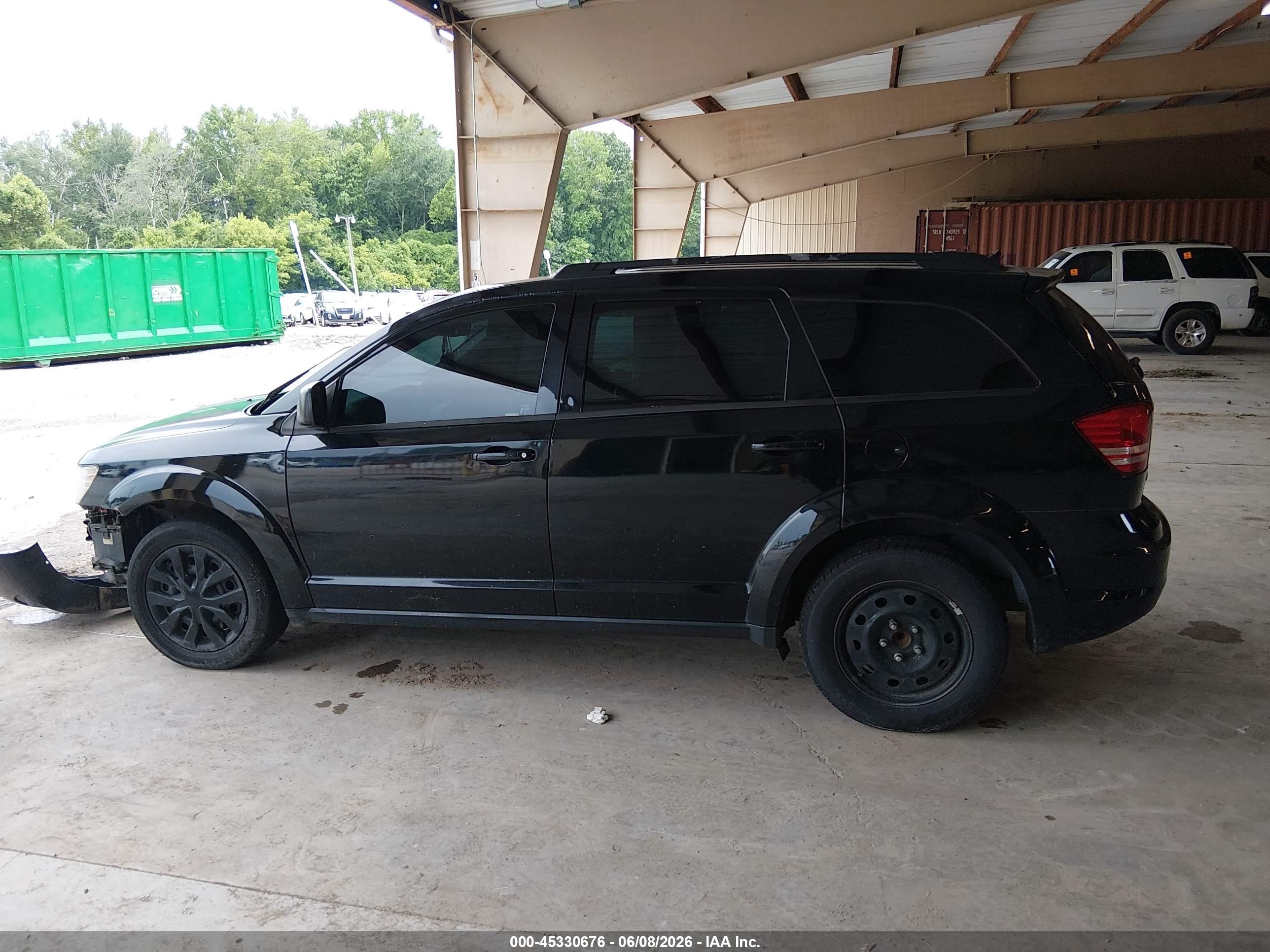2018 Dodge Journey Se Black vin: 3C4PDCAB5JT384575