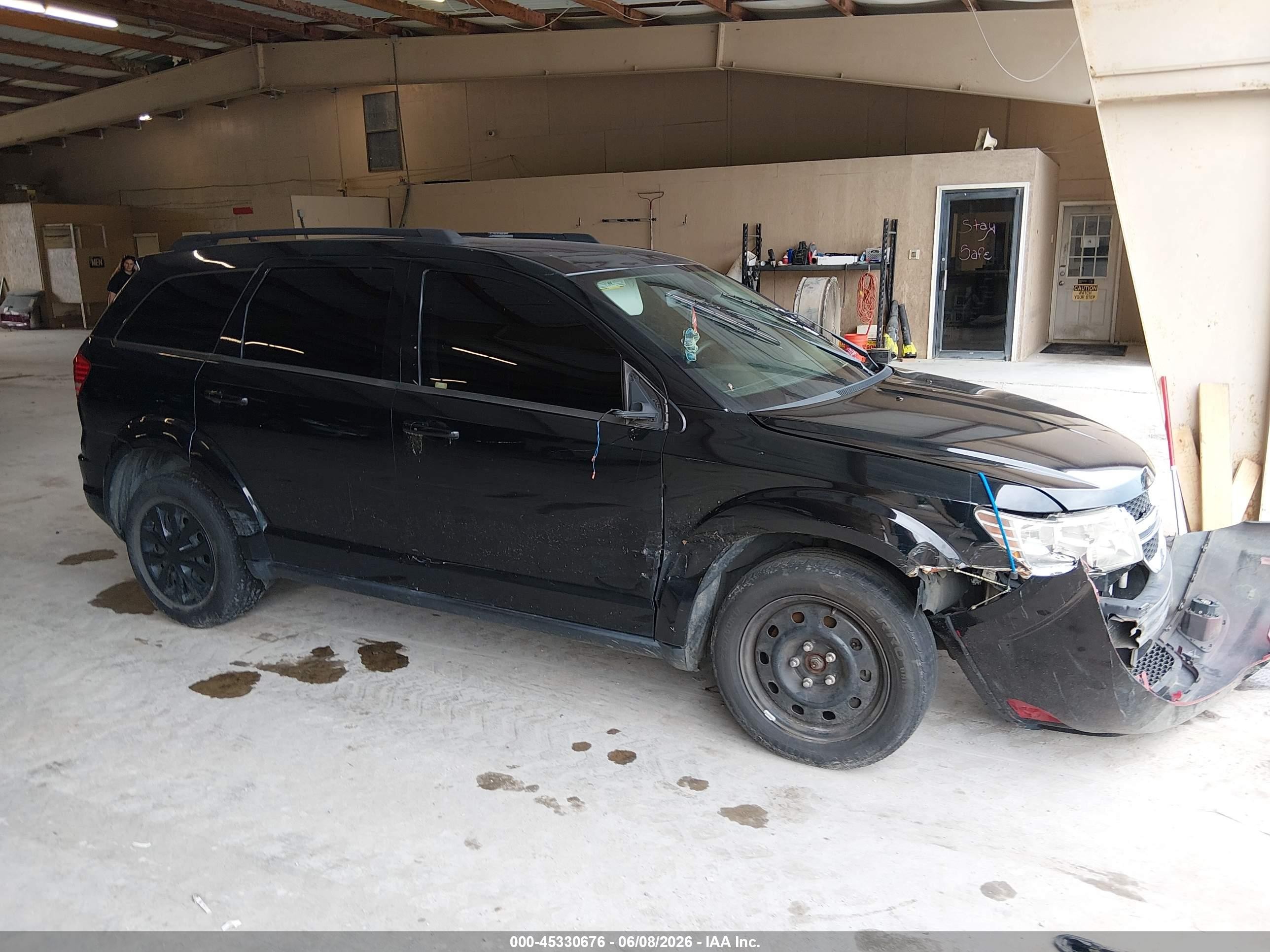 2018 Dodge Journey Se Black vin: 3C4PDCAB5JT384575