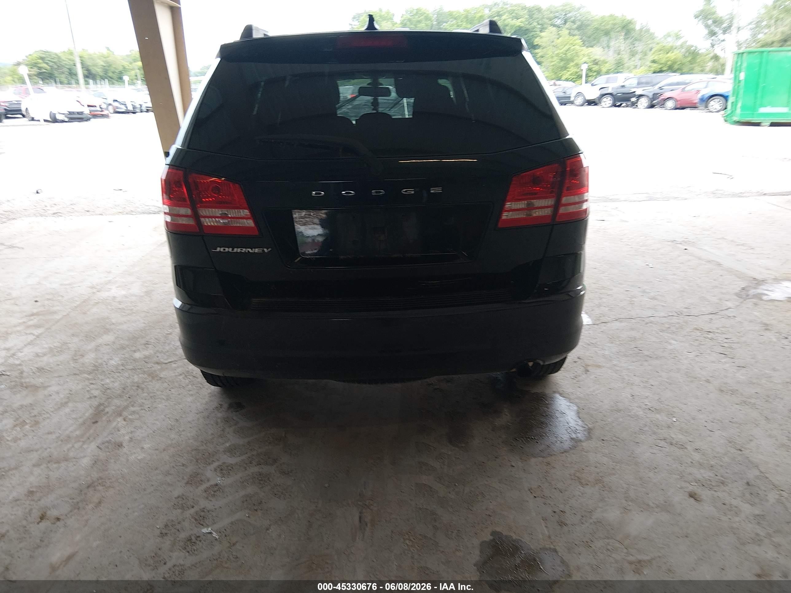 2018 Dodge Journey Se Black vin: 3C4PDCAB5JT384575