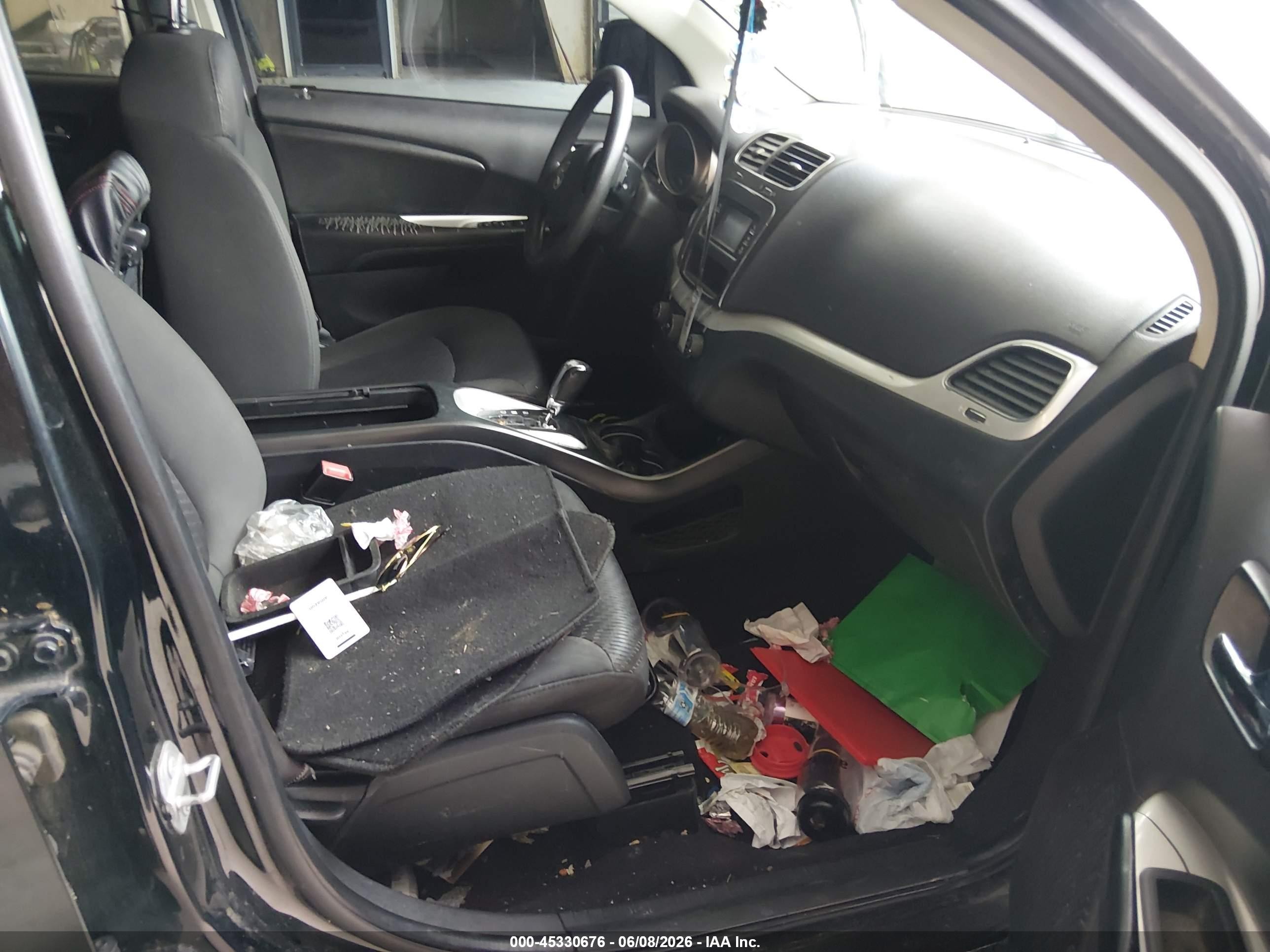 2018 Dodge Journey Se Black vin: 3C4PDCAB5JT384575