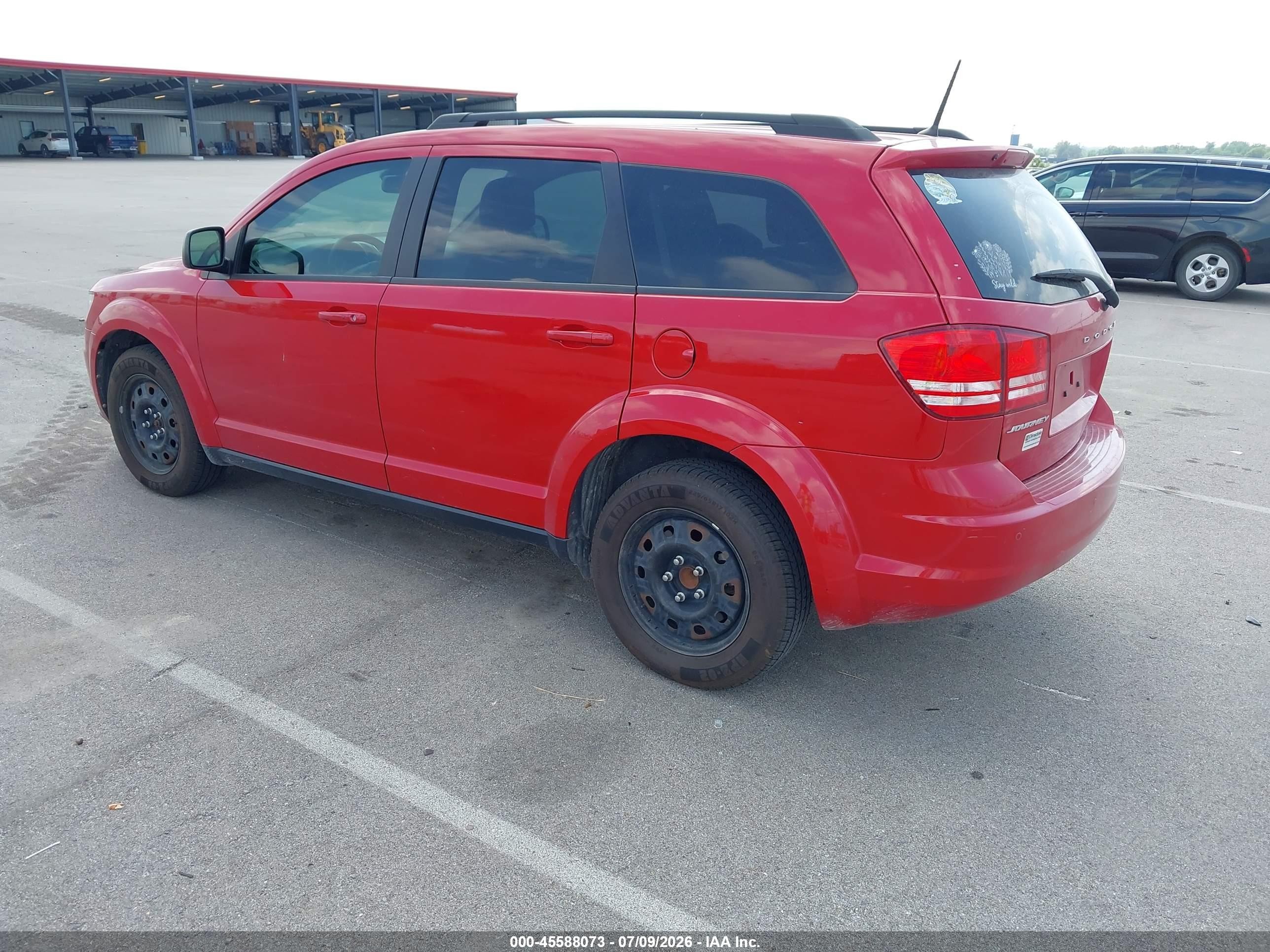 2020 Dodge Journey Se Value Красный vin: 3C4PDCAB5LT214204