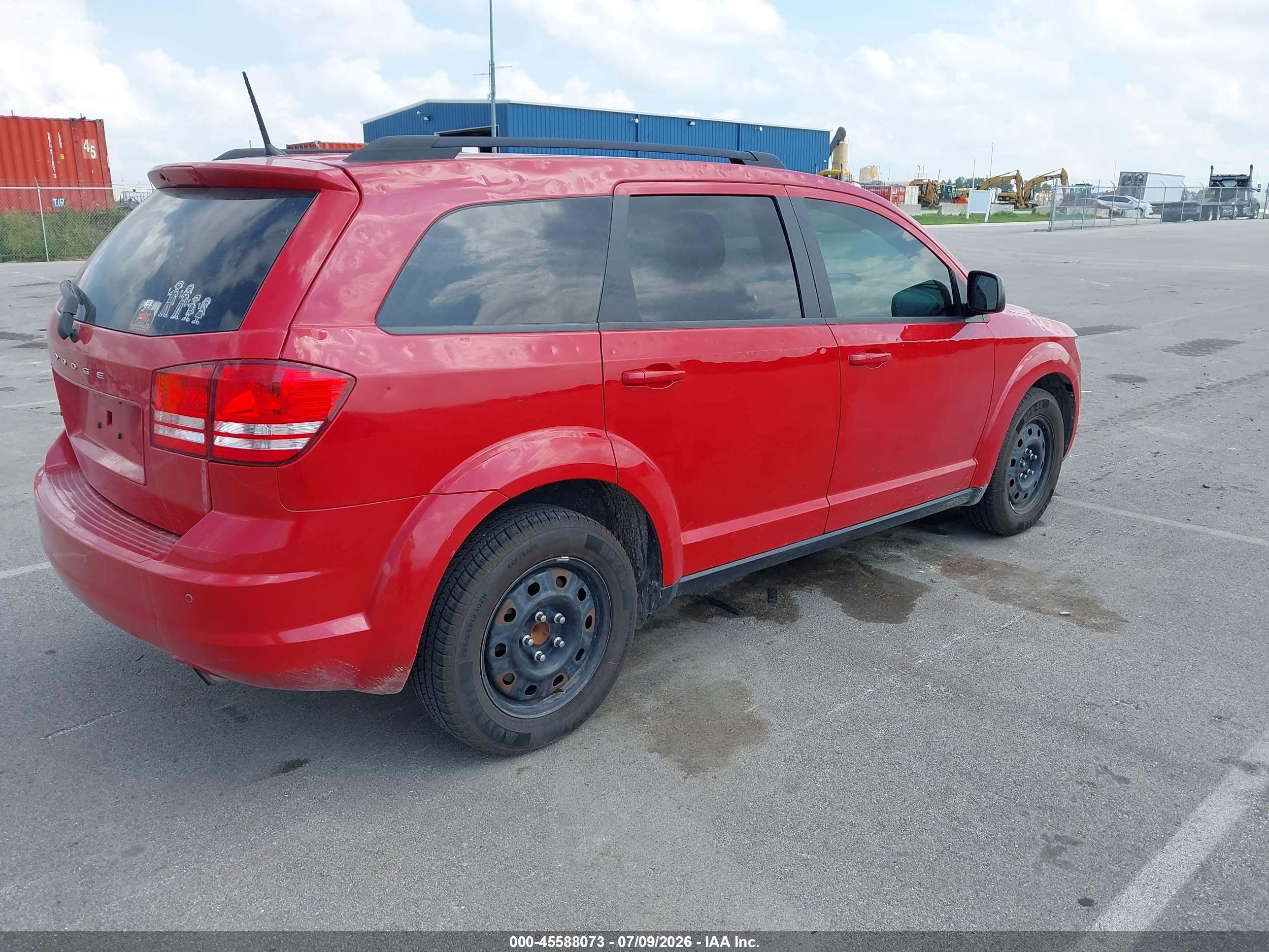 2020 Dodge Journey Se Value Красный vin: 3C4PDCAB5LT214204