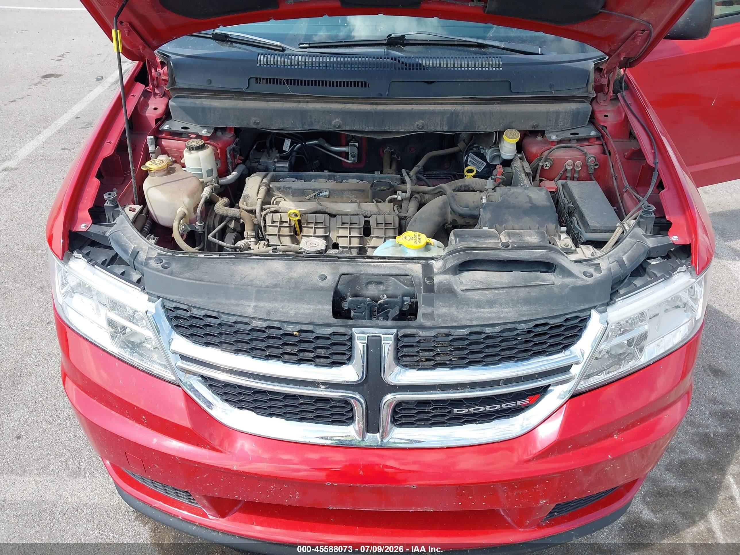 2020 Dodge Journey Se Value Красный vin: 3C4PDCAB5LT214204