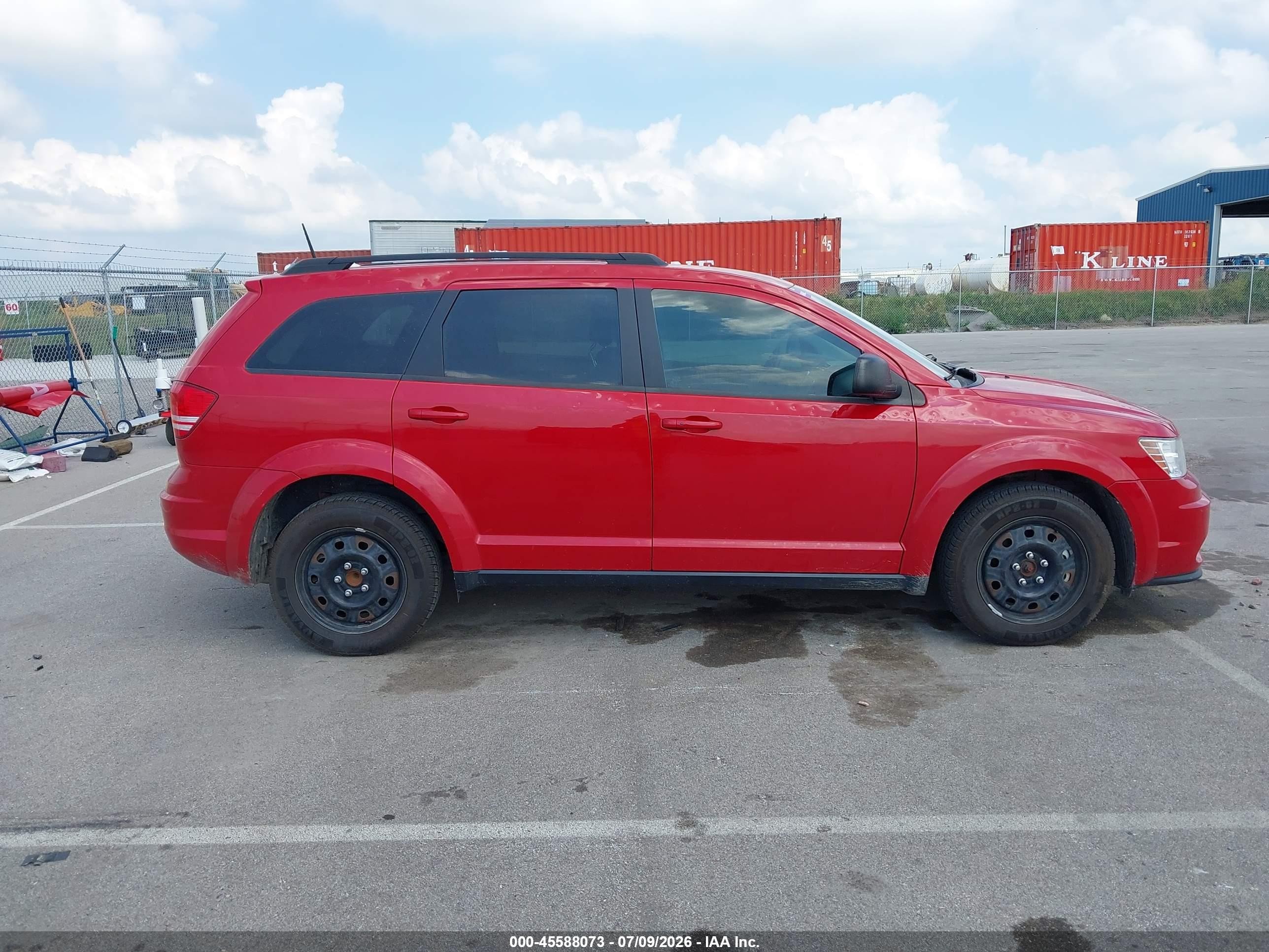 2020 Dodge Journey Se Value Красный vin: 3C4PDCAB5LT214204