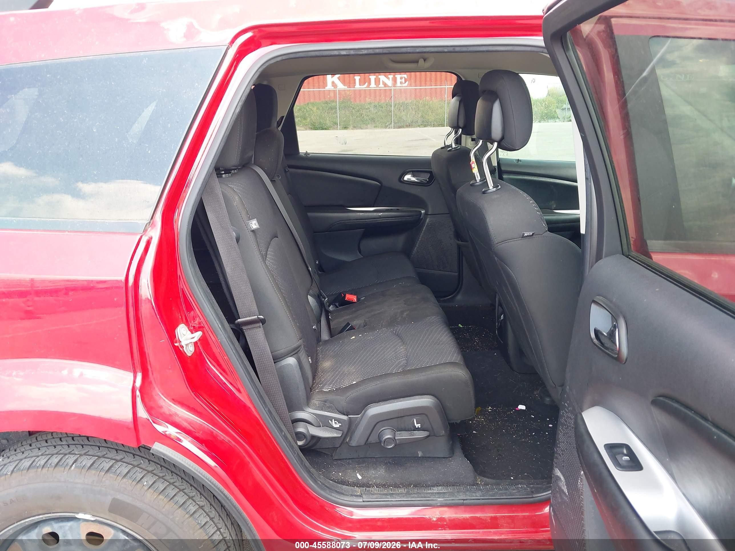2020 Dodge Journey Se Value Красный vin: 3C4PDCAB5LT214204