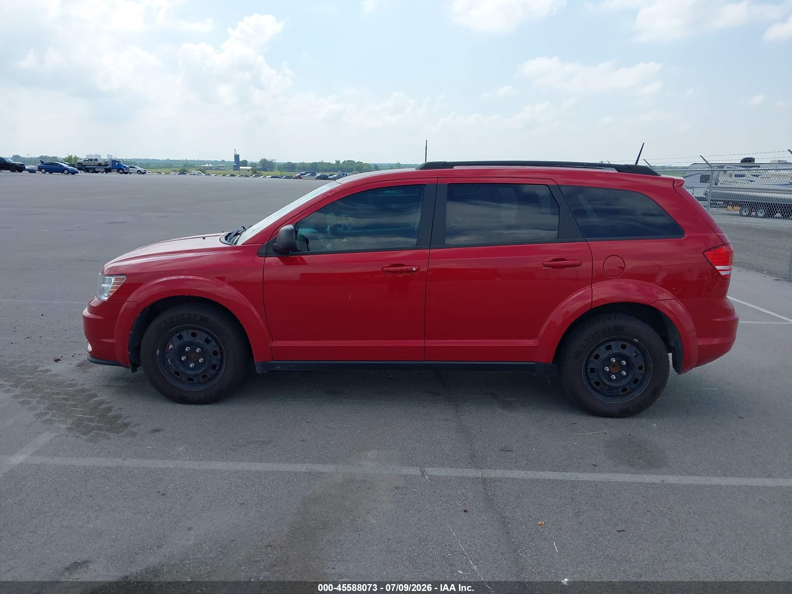 2020 Dodge Journey Se Value Красный vin: 3C4PDCAB5LT214204