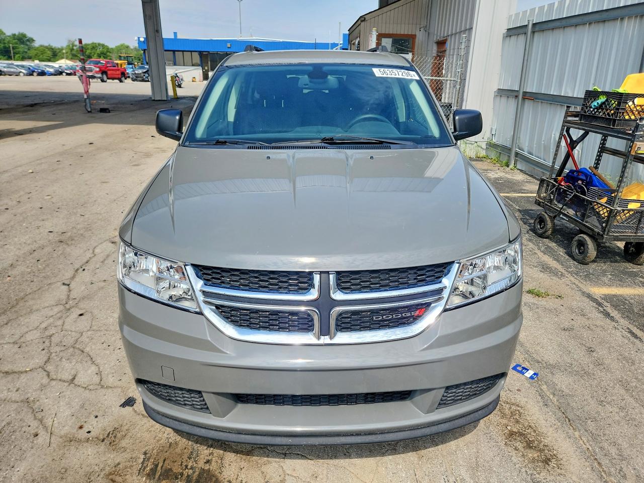 2020 Dodge Journey Se Gray vin: 3C4PDCAB5LT268196