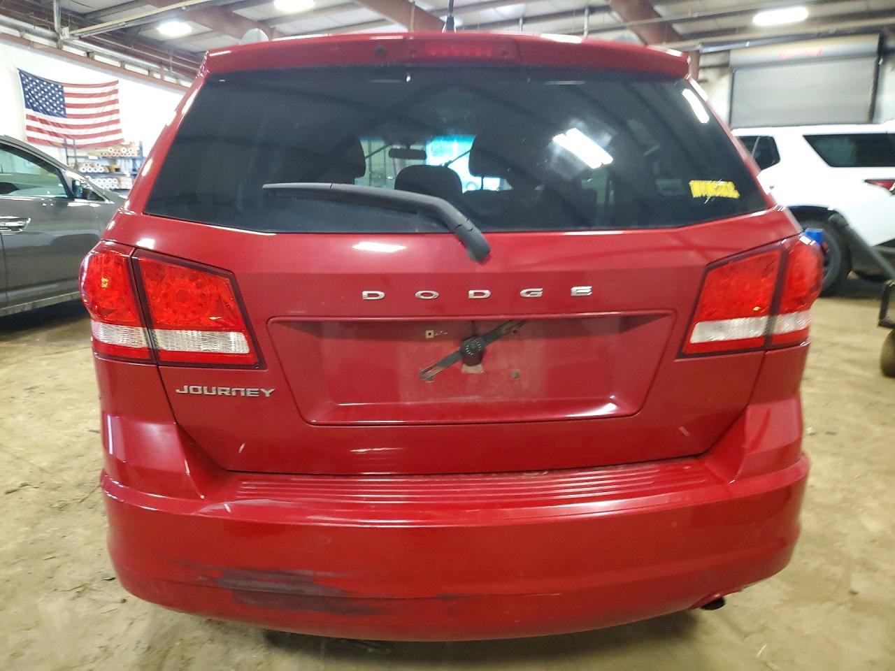 2012 Dodge Journey Se Red vin: 3C4PDCAB6CT241587
