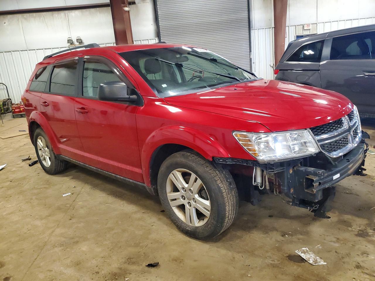 2012 Dodge Journey Se Red vin: 3C4PDCAB6CT241587