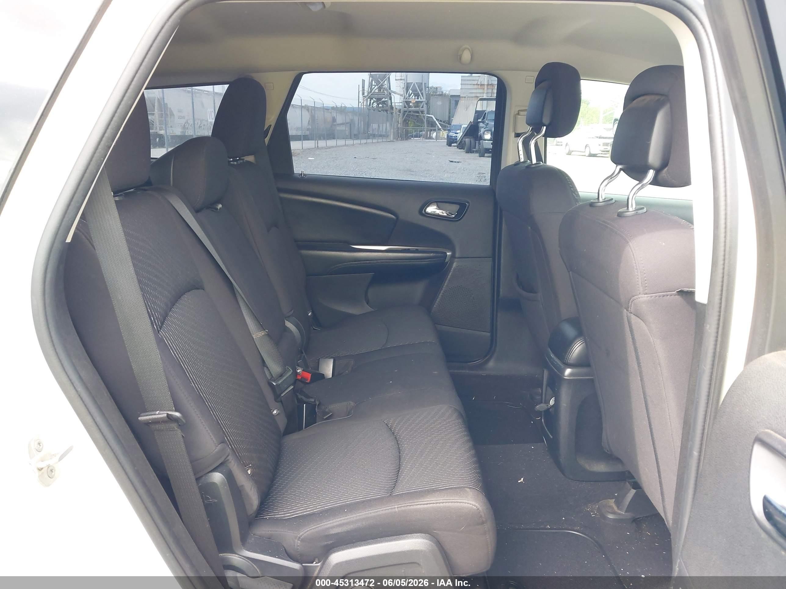 2013 Dodge Journey American Value Pkg White vin: 3C4PDCAB6DT555466