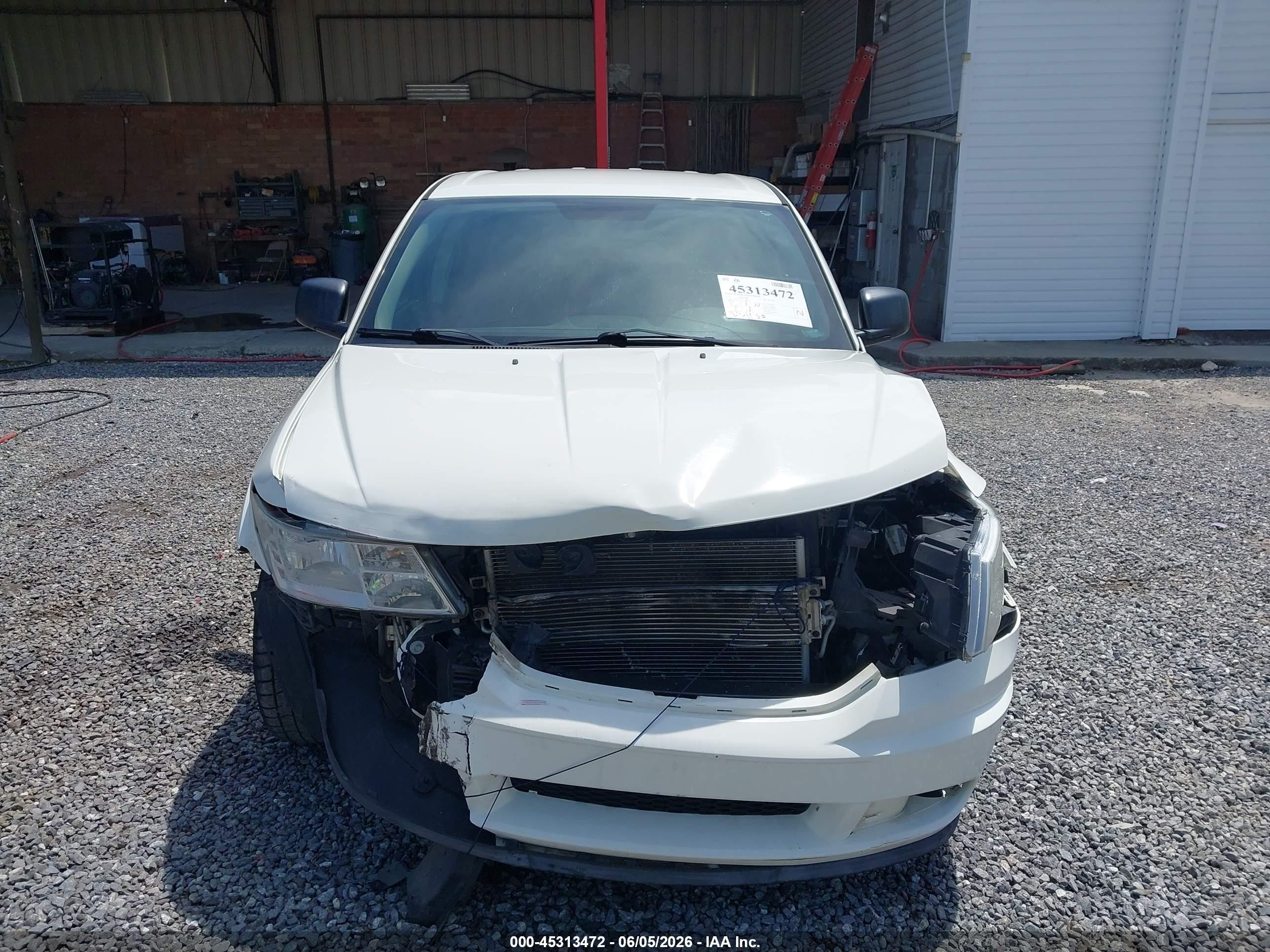 2013 Dodge Journey American Value Pkg White vin: 3C4PDCAB6DT555466
