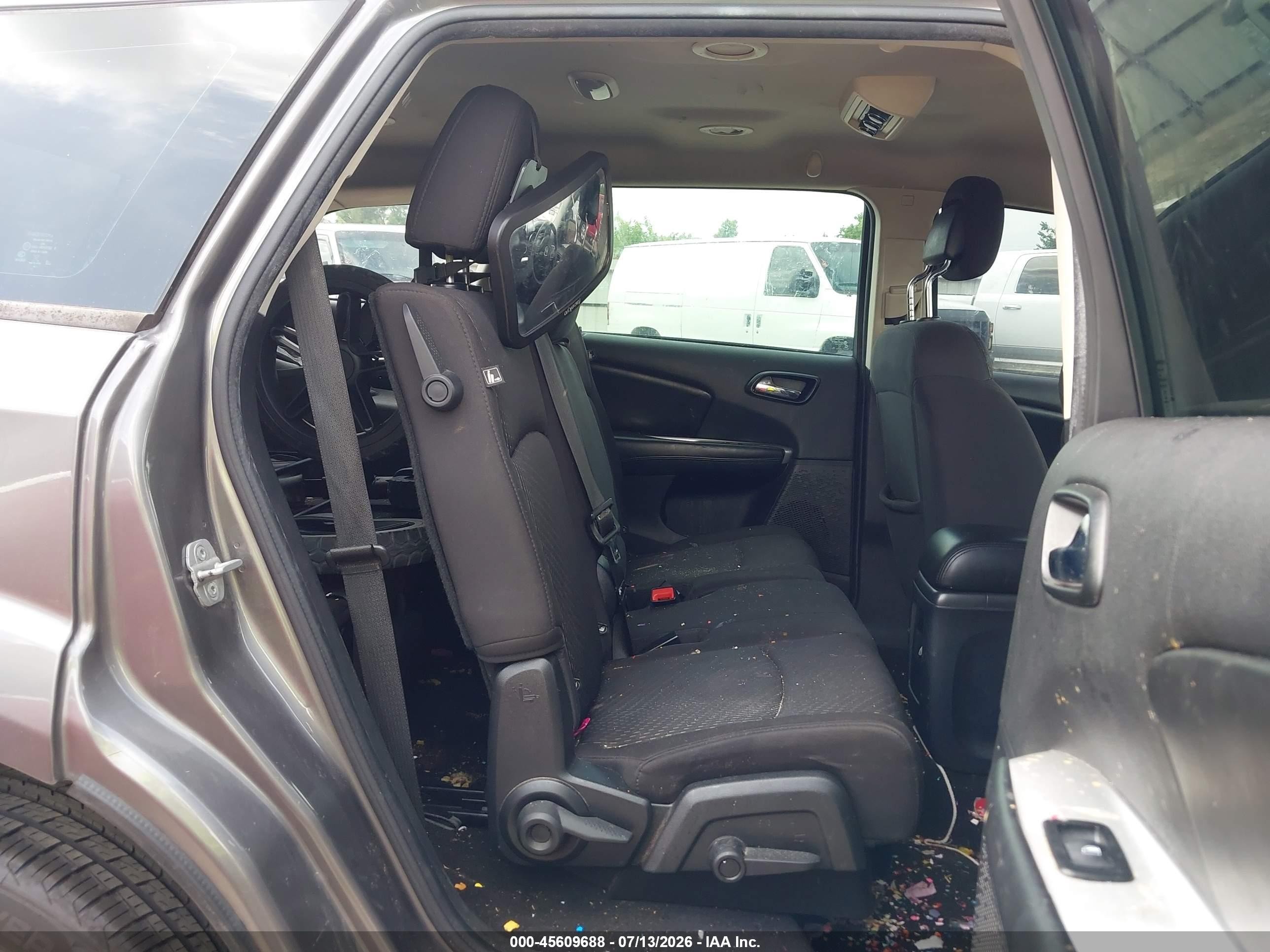 2013 Dodge Journey American Value Pkg Gray vin: 3C4PDCAB6DT610448