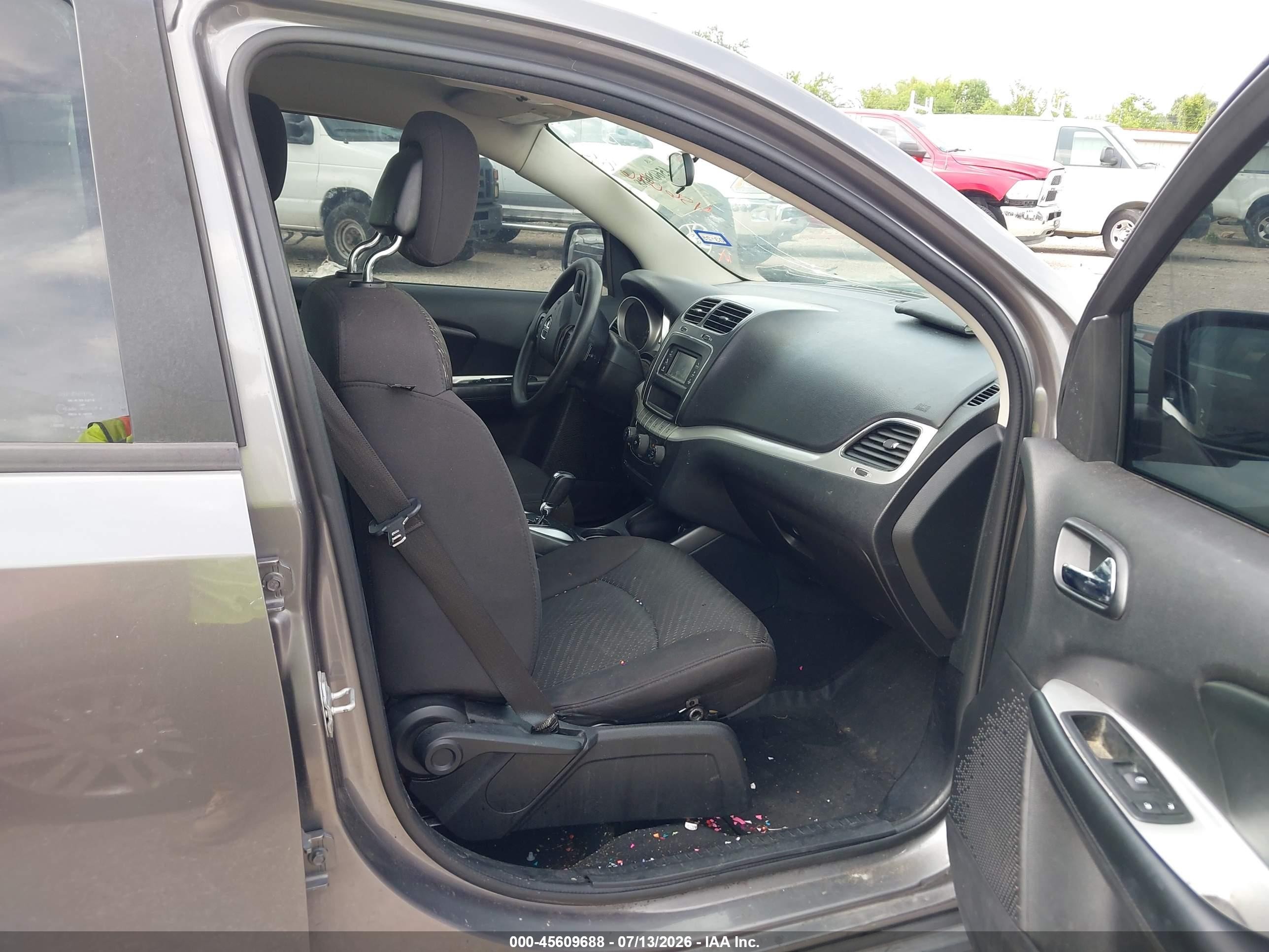 2013 Dodge Journey American Value Pkg Gray vin: 3C4PDCAB6DT610448