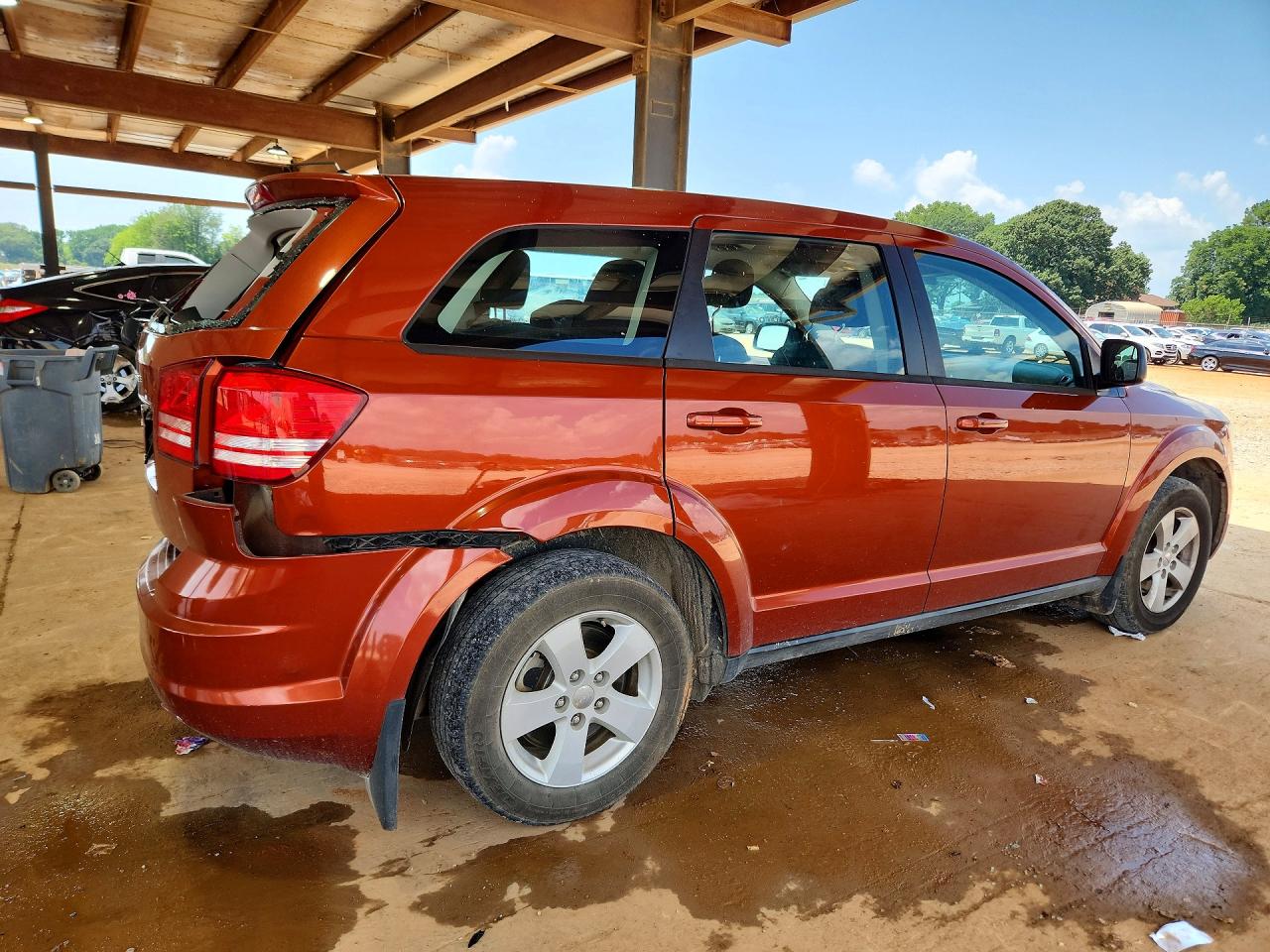 2013 Dodge Journey Se Оранжевый vin: 3C4PDCAB6DT626987