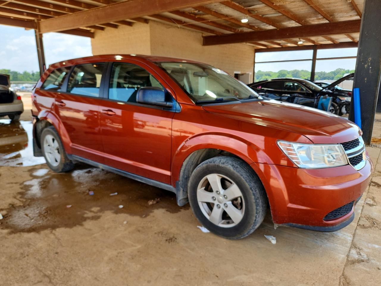 2013 Dodge Journey Se Оранжевый vin: 3C4PDCAB6DT626987