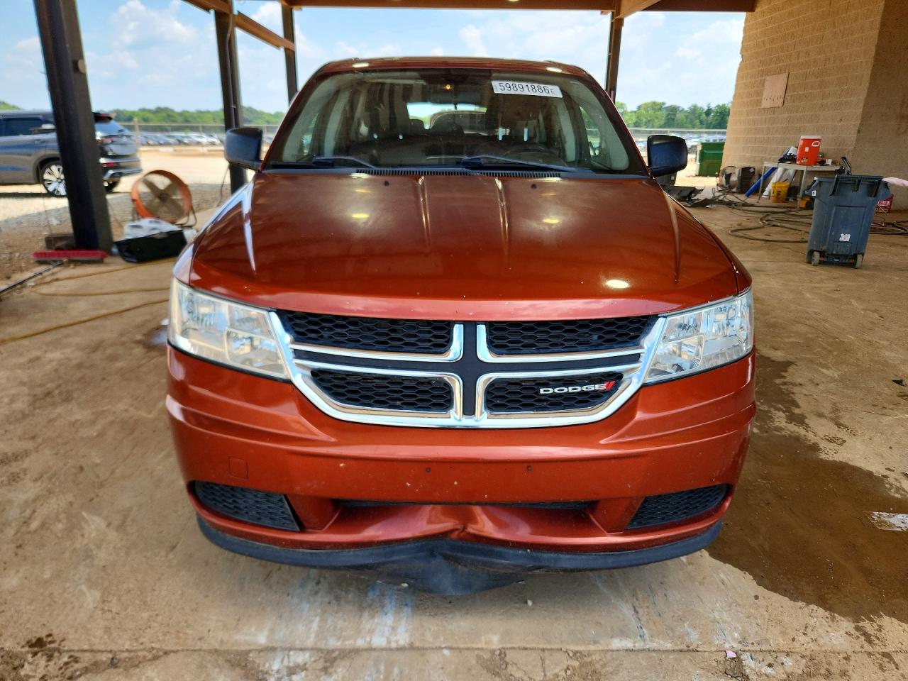 2013 Dodge Journey Se Оранжевый vin: 3C4PDCAB6DT626987