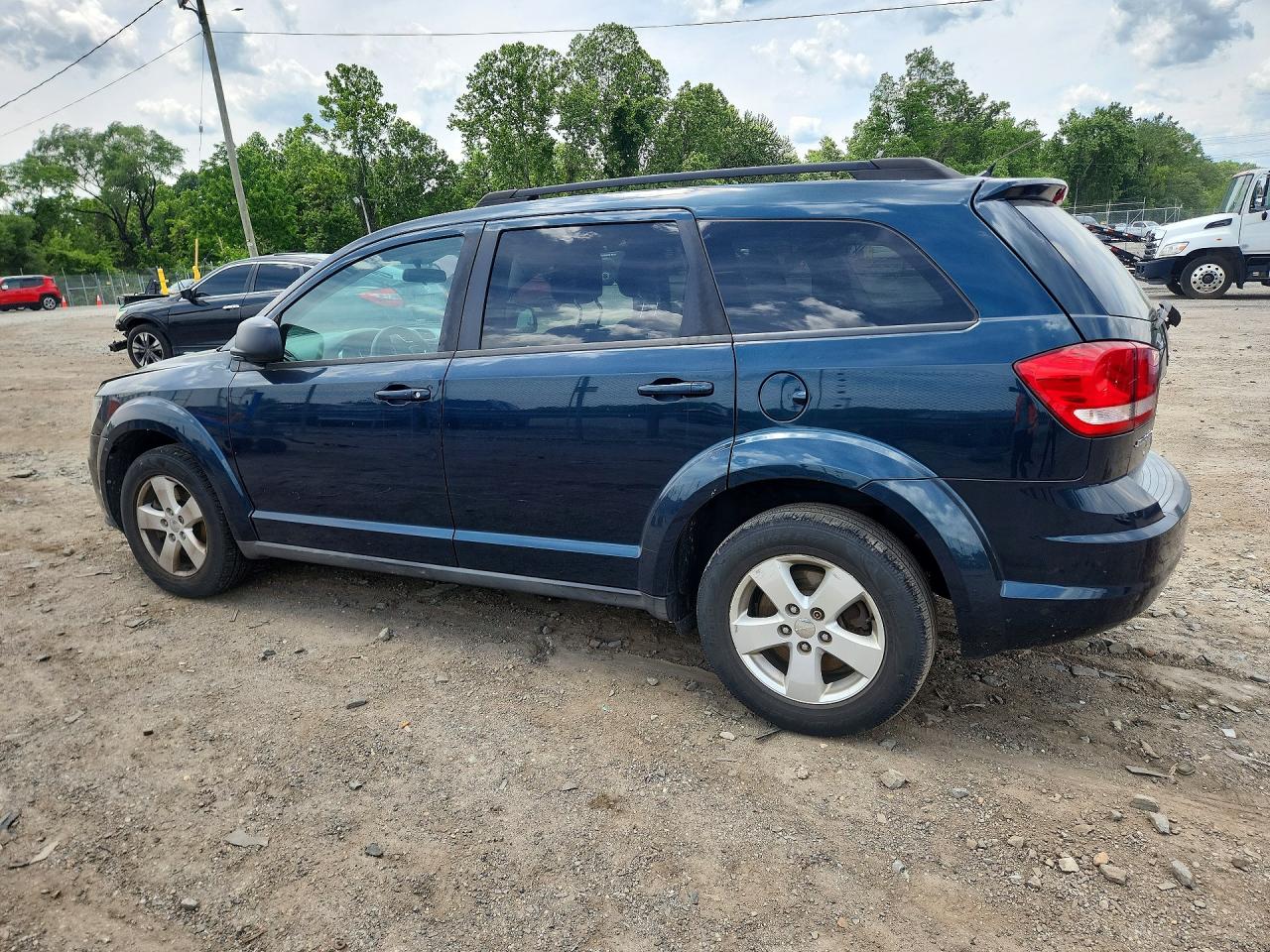 2013 Dodge Journey Se Blue vin: 3C4PDCAB6DT630828