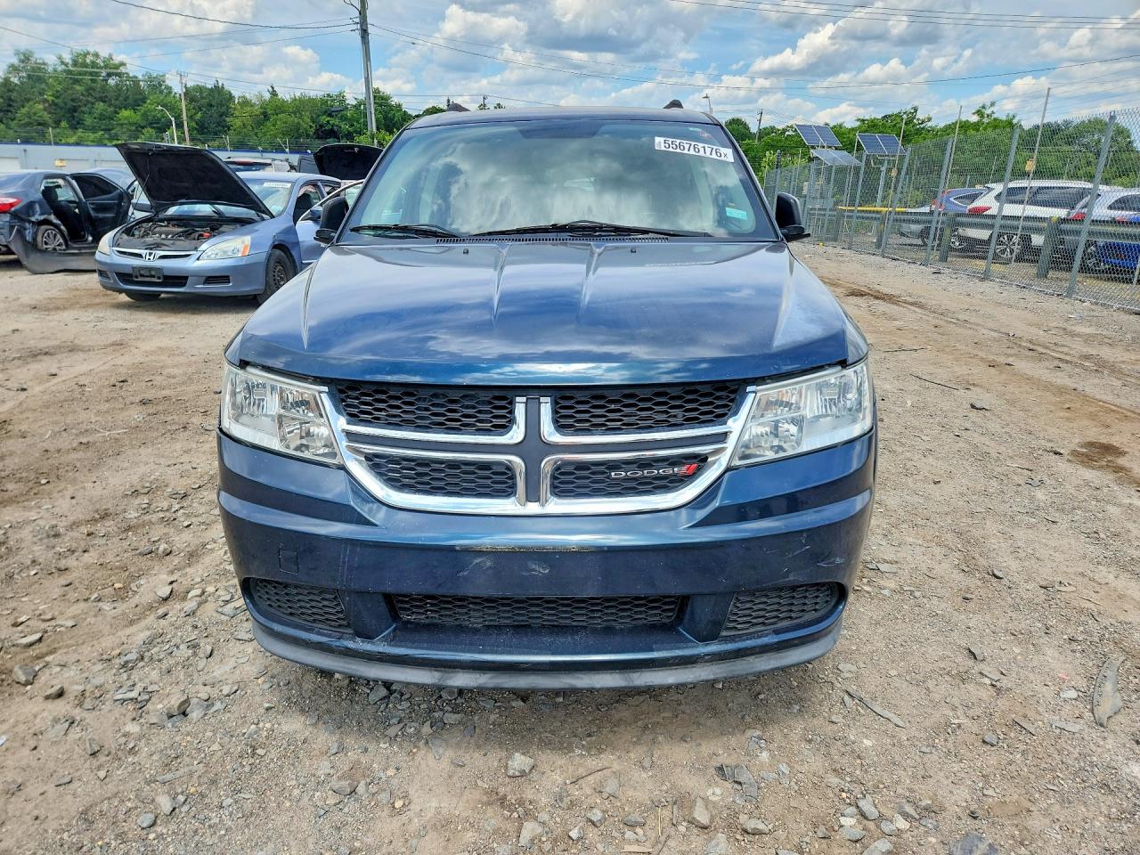 2013 Dodge Journey Se Blue vin: 3C4PDCAB6DT630828