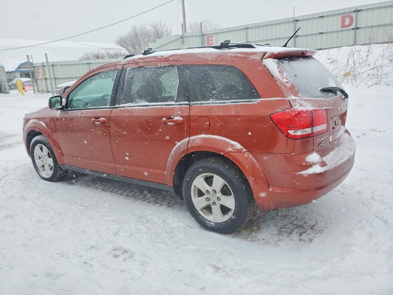 2013 Dodge Journey Se Orange vin: 3C4PDCAB6DT699938