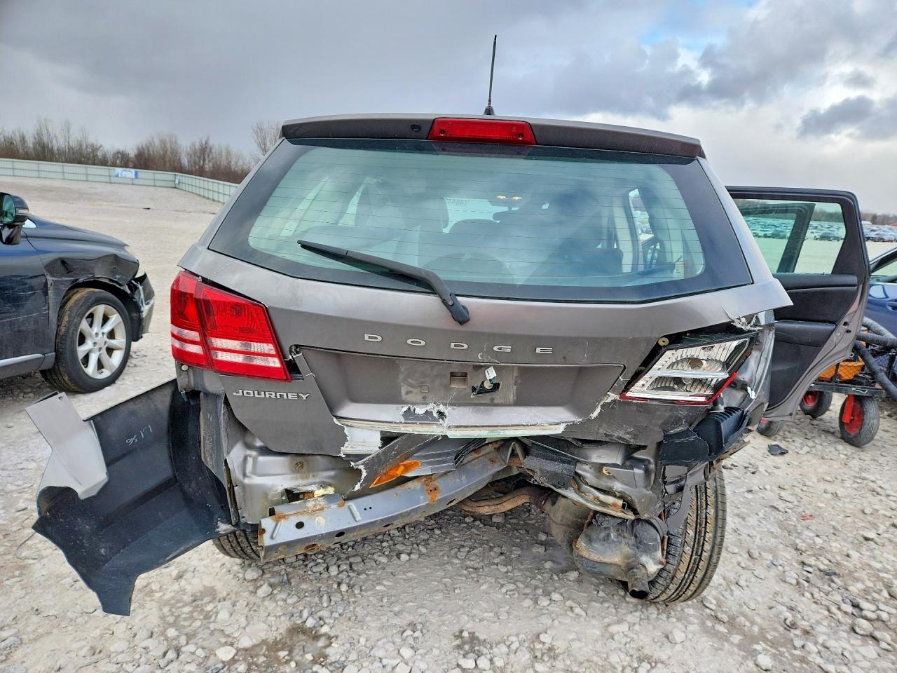 2013 Dodge Journey Se Серый vin: 3C4PDCAB6DT713644
